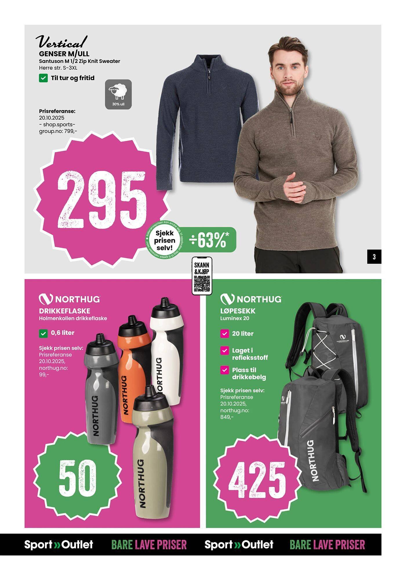 Sport Outlet kundeavis (2025-11-04 - 2025-11-16)