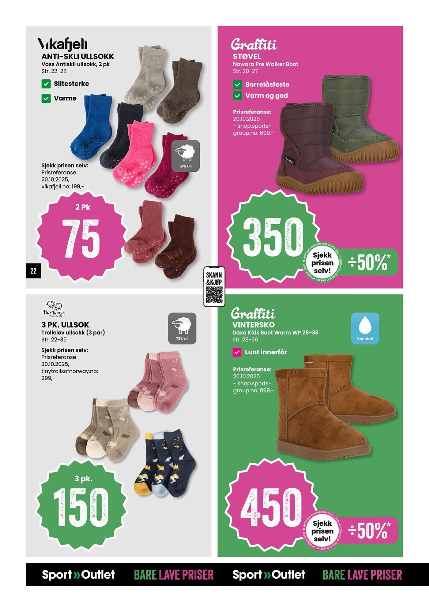 Sport Outlet kundeavis (2025-11-04 - 2025-11-16)