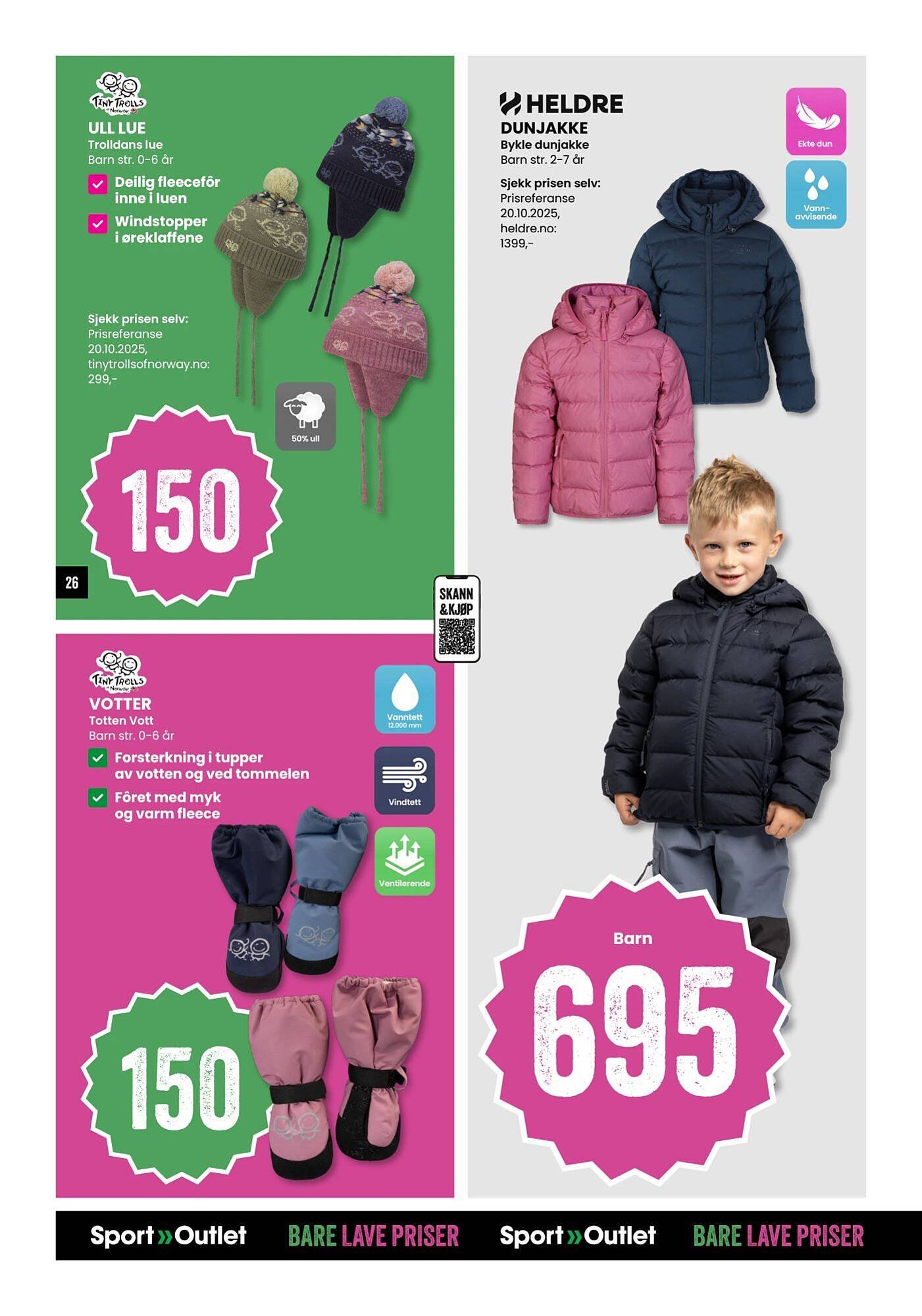 Sport Outlet kundeavis (2025-11-04 - 2025-11-16)