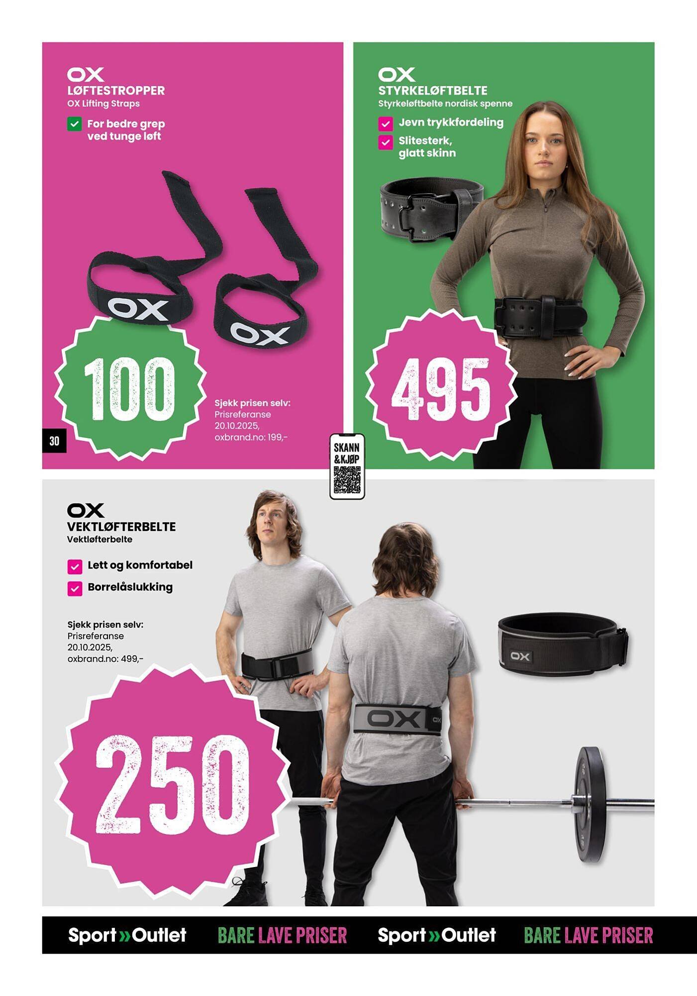 Sport Outlet kundeavis (2025-11-04 - 2025-11-16)