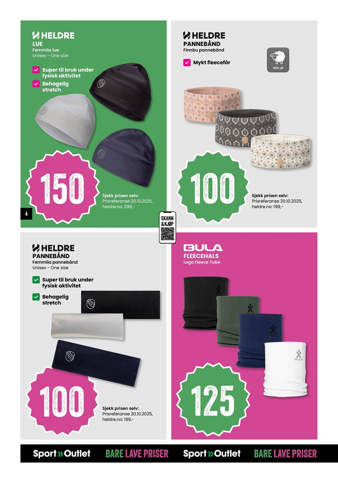 Sport Outlet kundeavis (2025-11-04 - 2025-11-16)