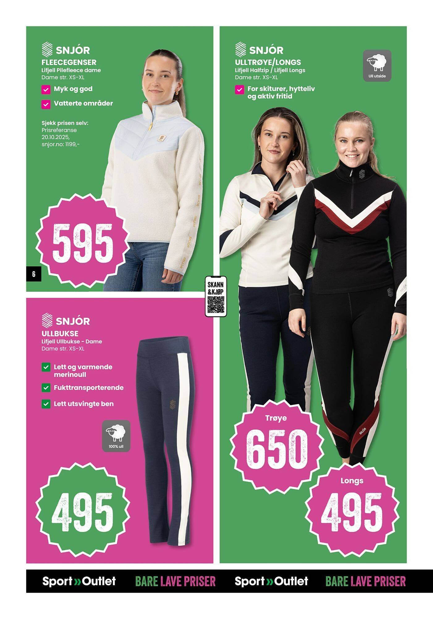 Sport Outlet kundeavis (2025-11-04 - 2025-11-16)