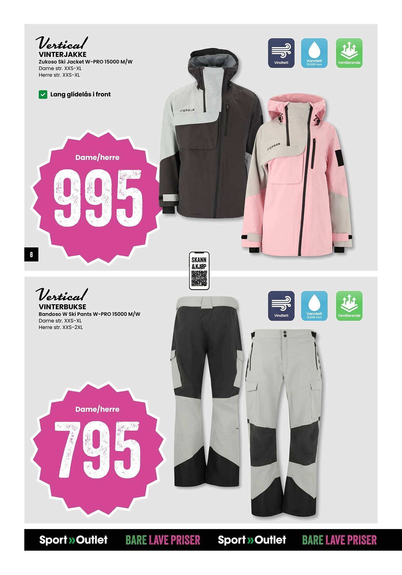 Sport Outlet kundeavis (2025-11-04 - 2025-11-16)