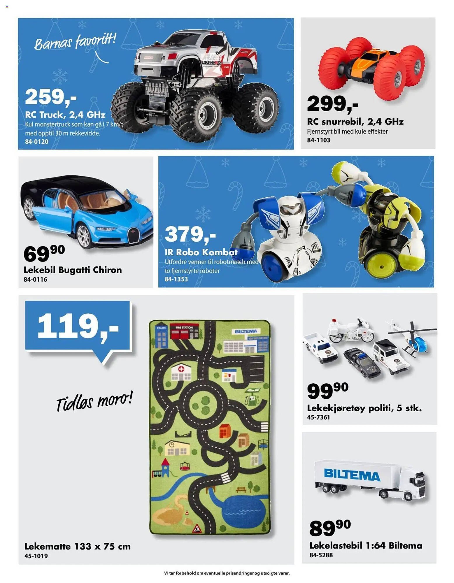 Biltema kundeavis (2025-12-12 - 2026-01-06)