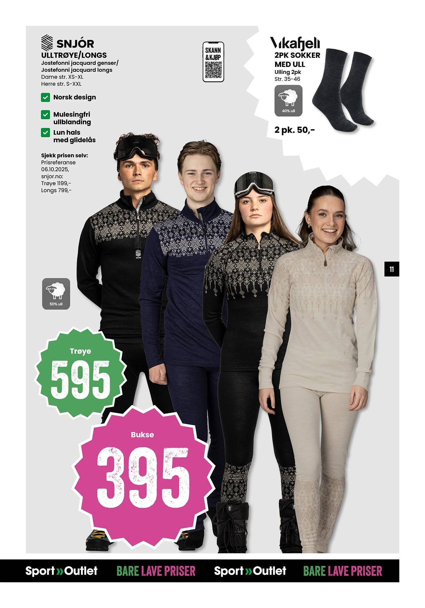 Sport Outlet kundeavis (2025-10-21 - 2025-10-26)