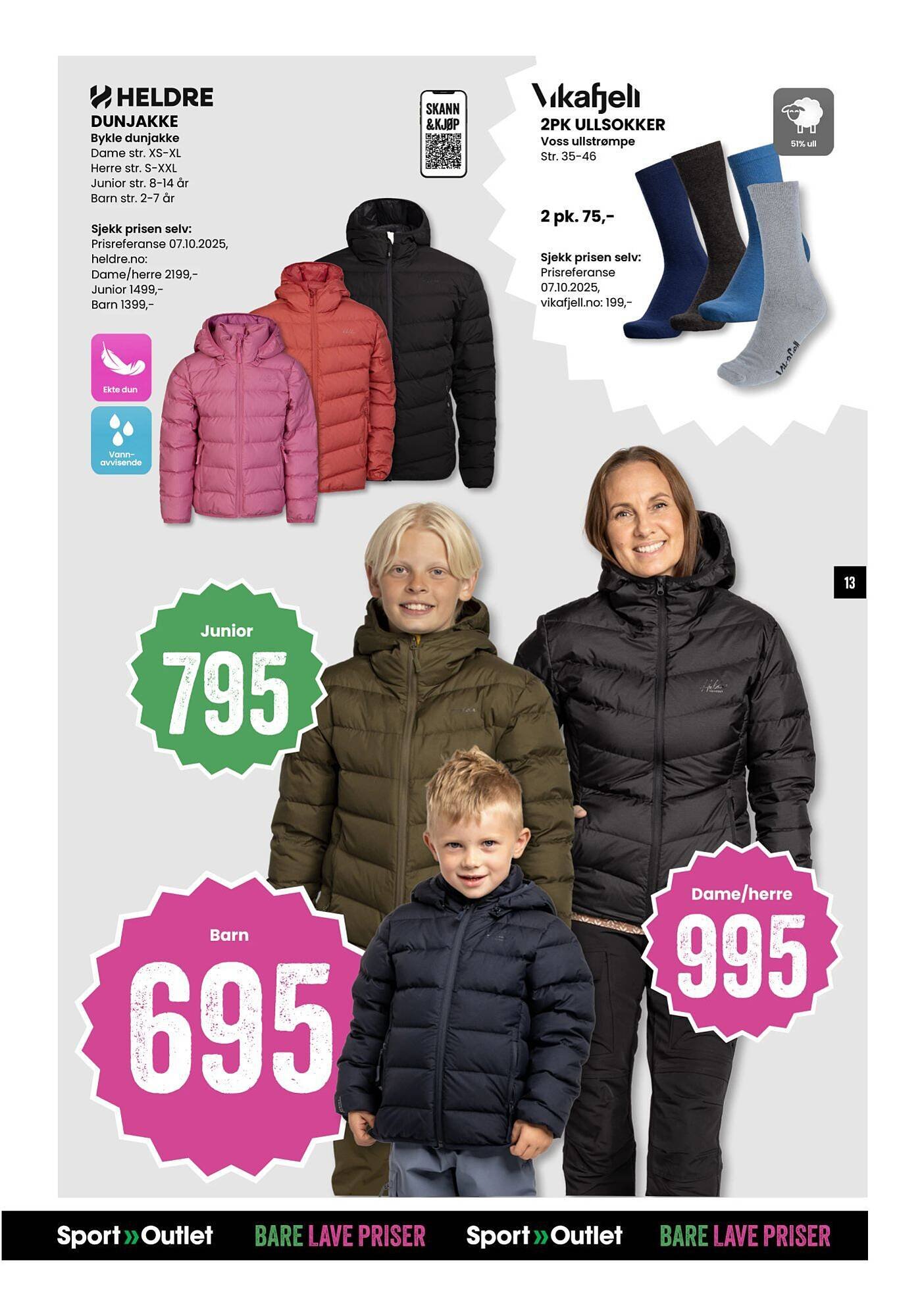 Sport Outlet kundeavis (2025-10-21 - 2025-10-26)