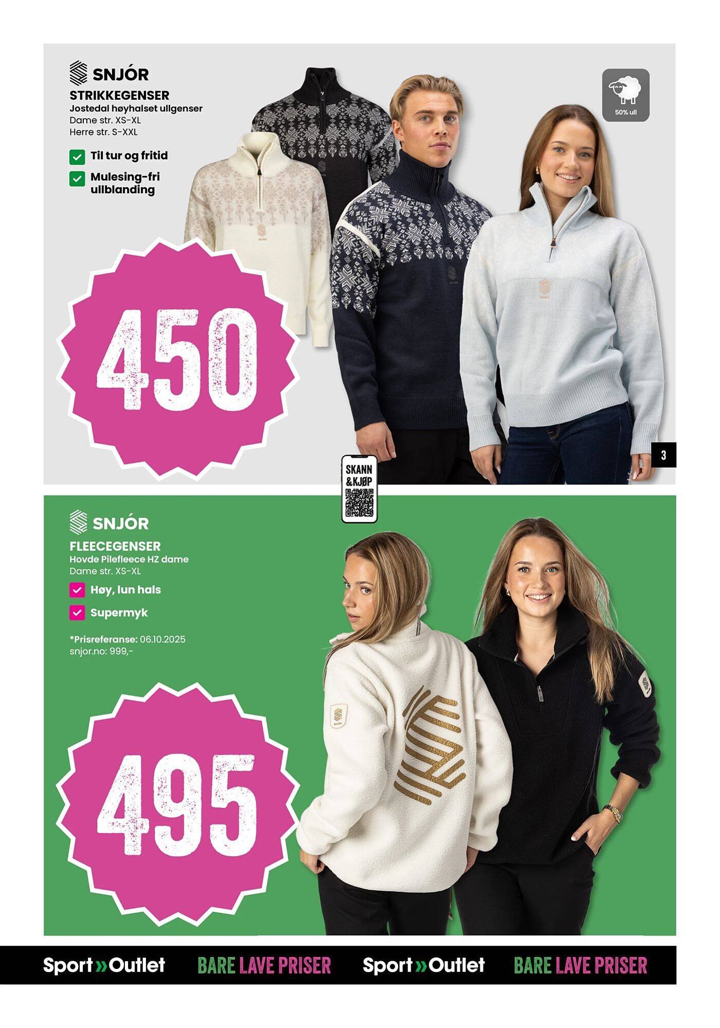 Sport Outlet kundeavis (2025-10-21 - 2025-10-26)