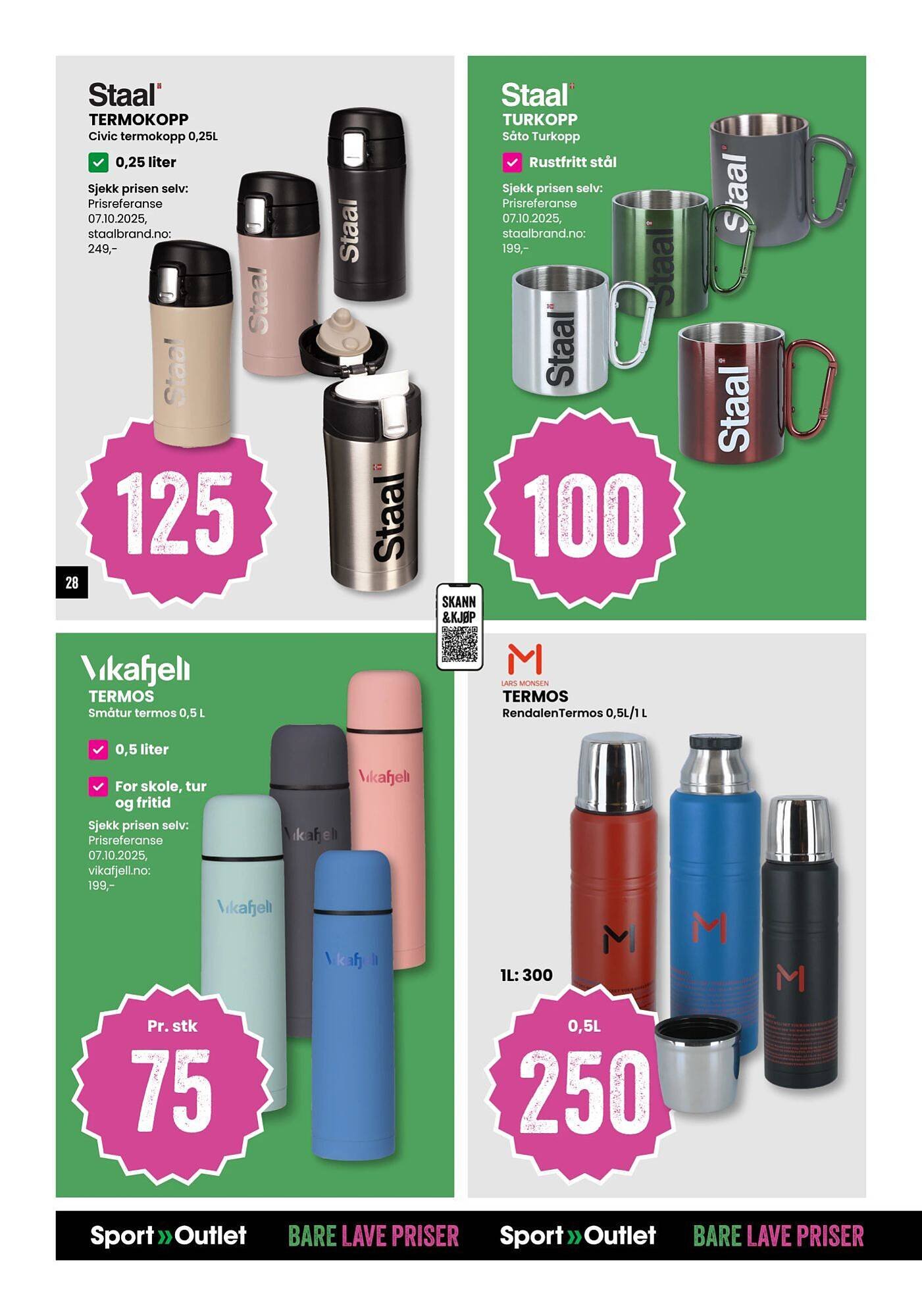 Sport Outlet kundeavis (2025-10-21 - 2025-10-26)