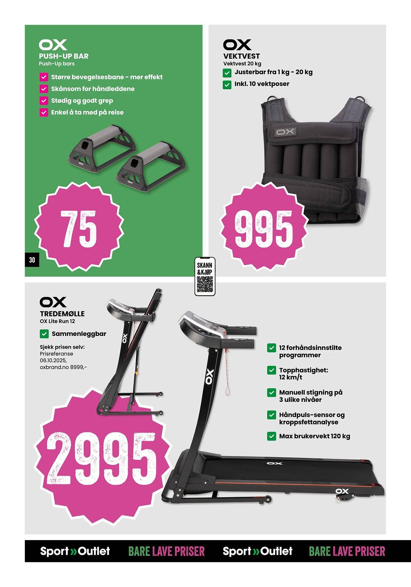 Sport Outlet kundeavis (2025-10-21 - 2025-10-26)
