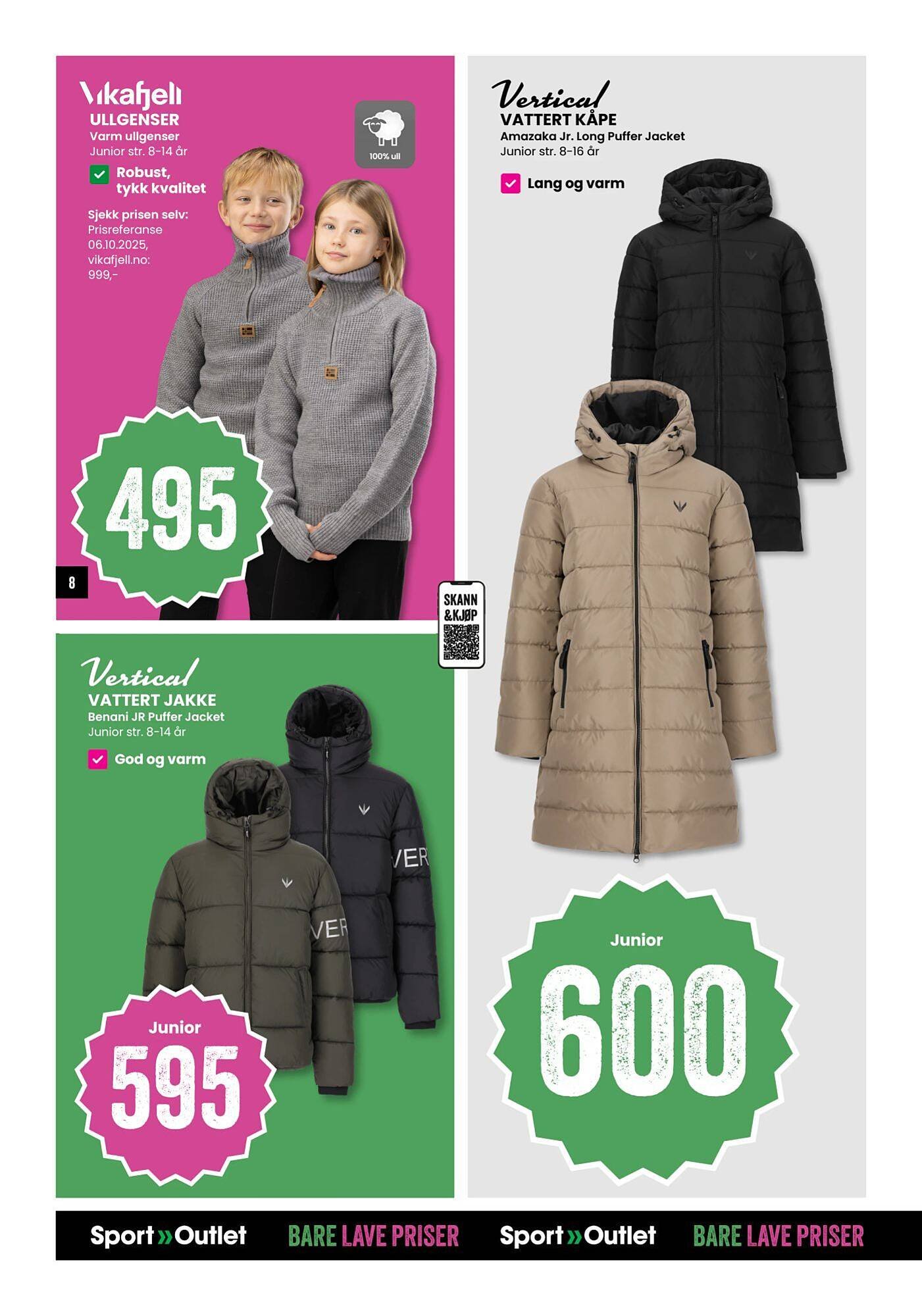 Sport Outlet kundeavis (2025-10-21 - 2025-10-26)