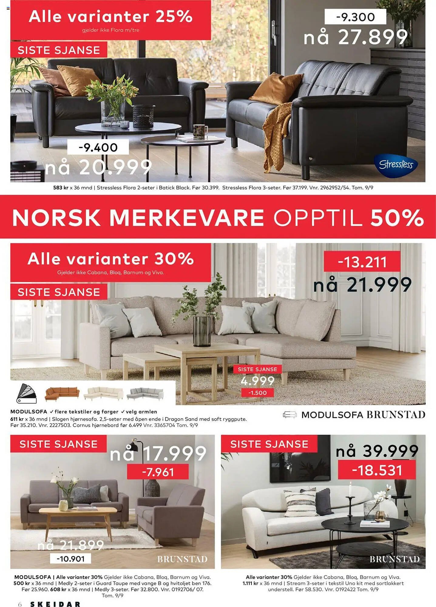 Skeidar kundeavis (2025-09-09 - 2025-09-12)