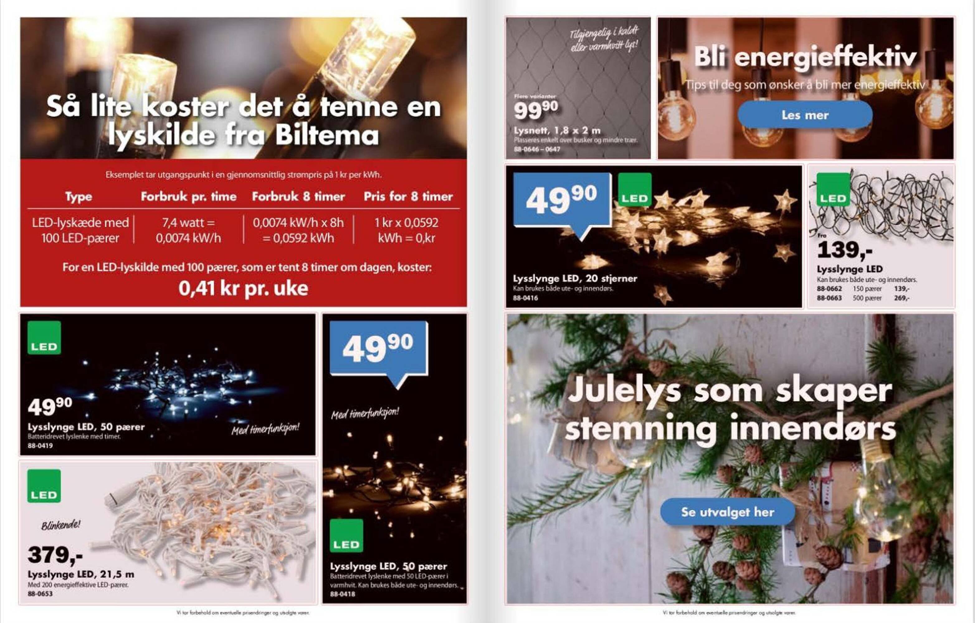 Biltema kundeavis (2025-10-22 - 2025-12-31)