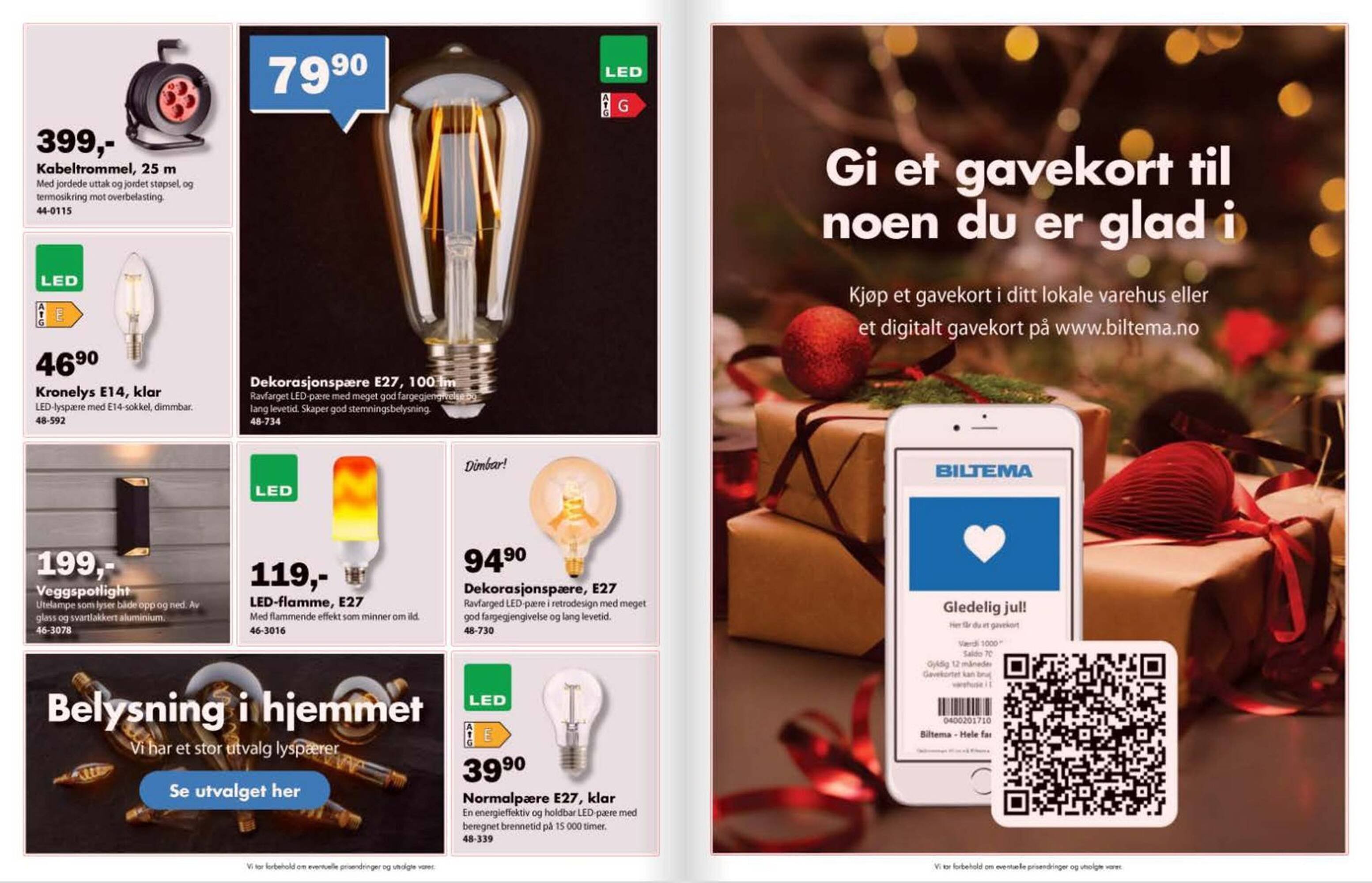 Biltema kundeavis (2025-10-22 - 2025-12-31)