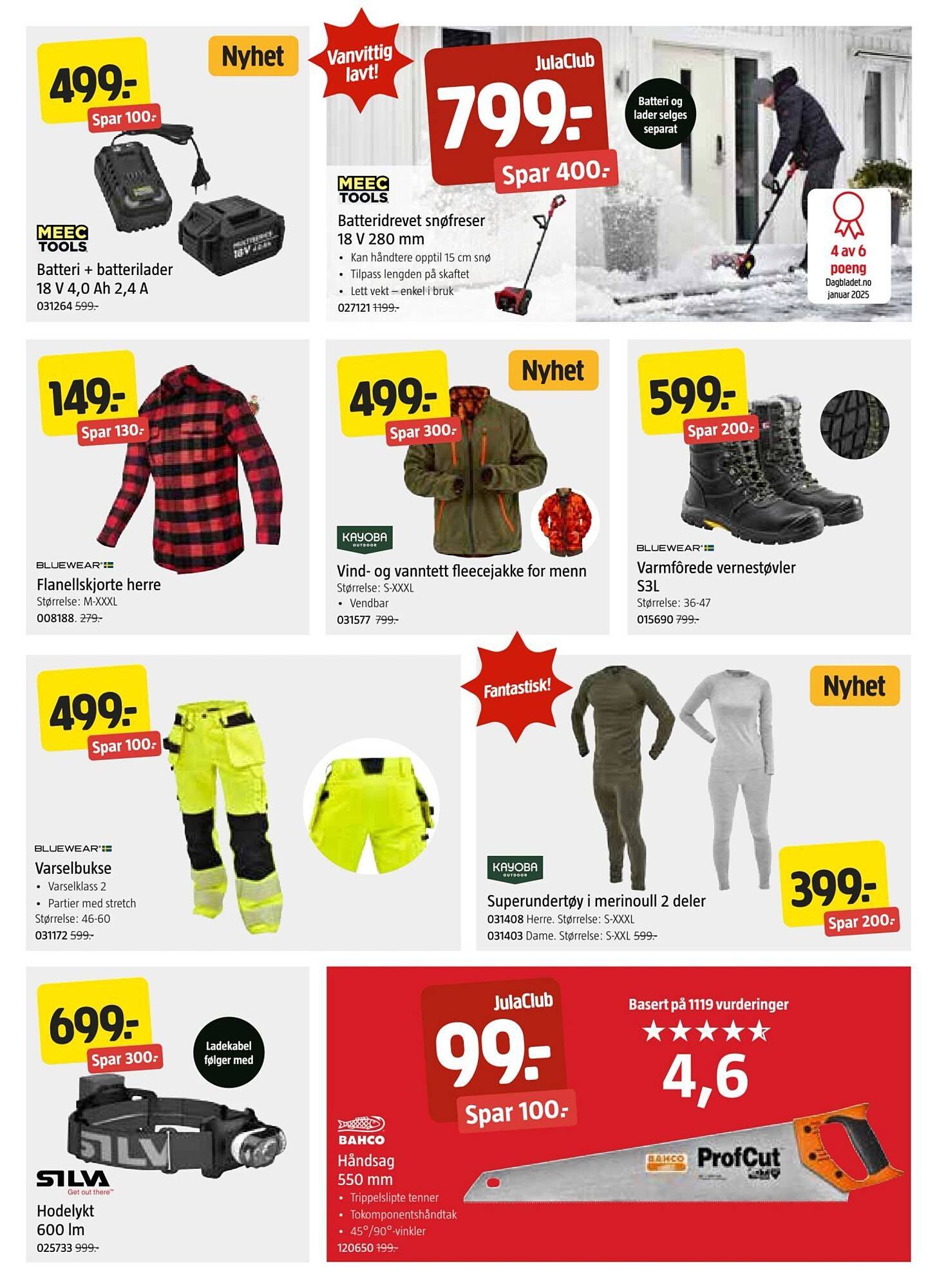 Jula kundeavis (2025-12-15 - 2025-12-30)