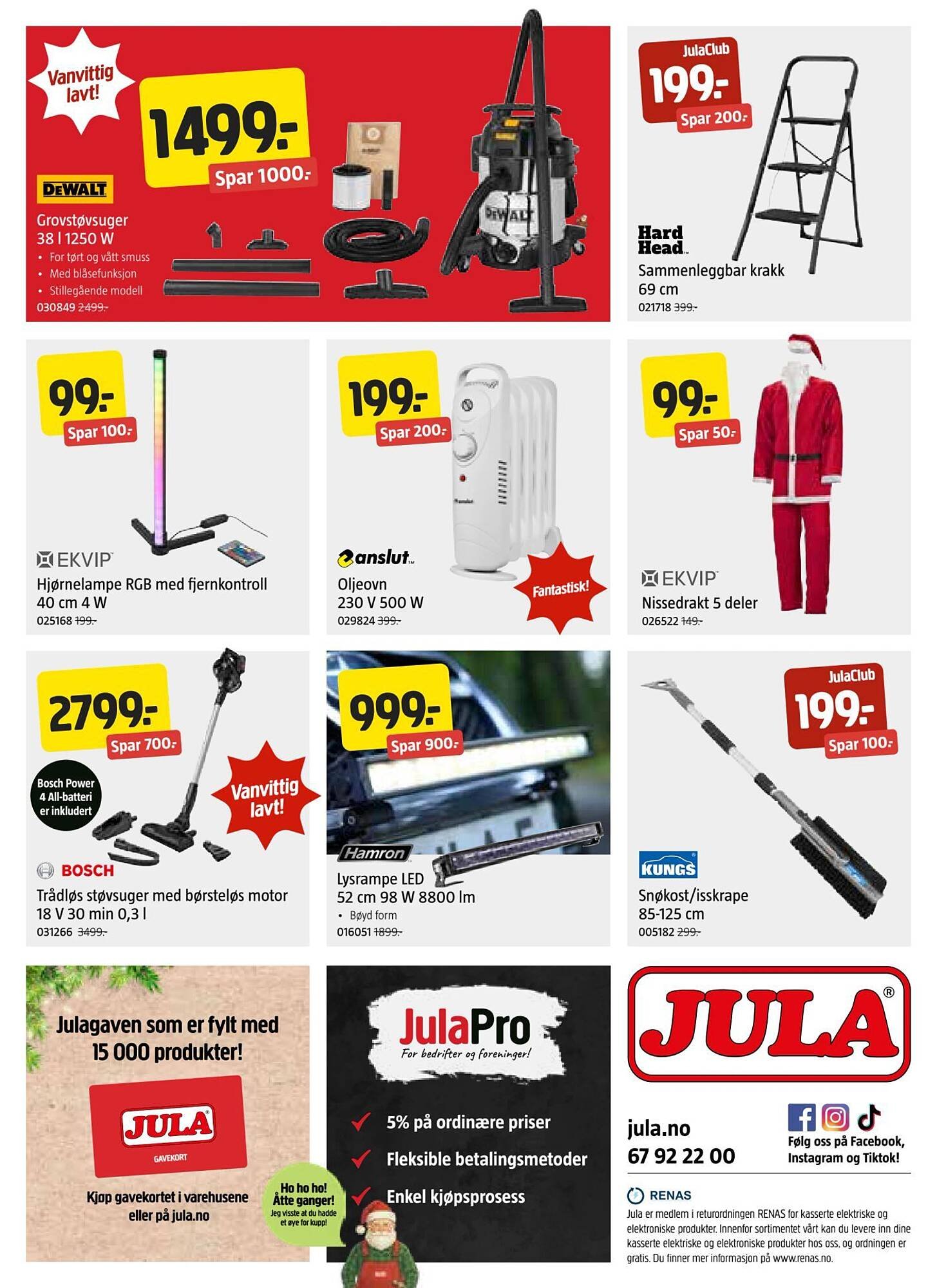 Jula kundeavis (2025-12-15 - 2025-12-30)