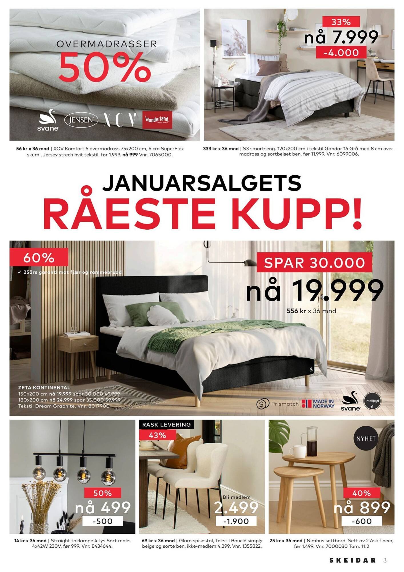 Skeidar kundeavis (2026-01-19 - 2026-01-26)