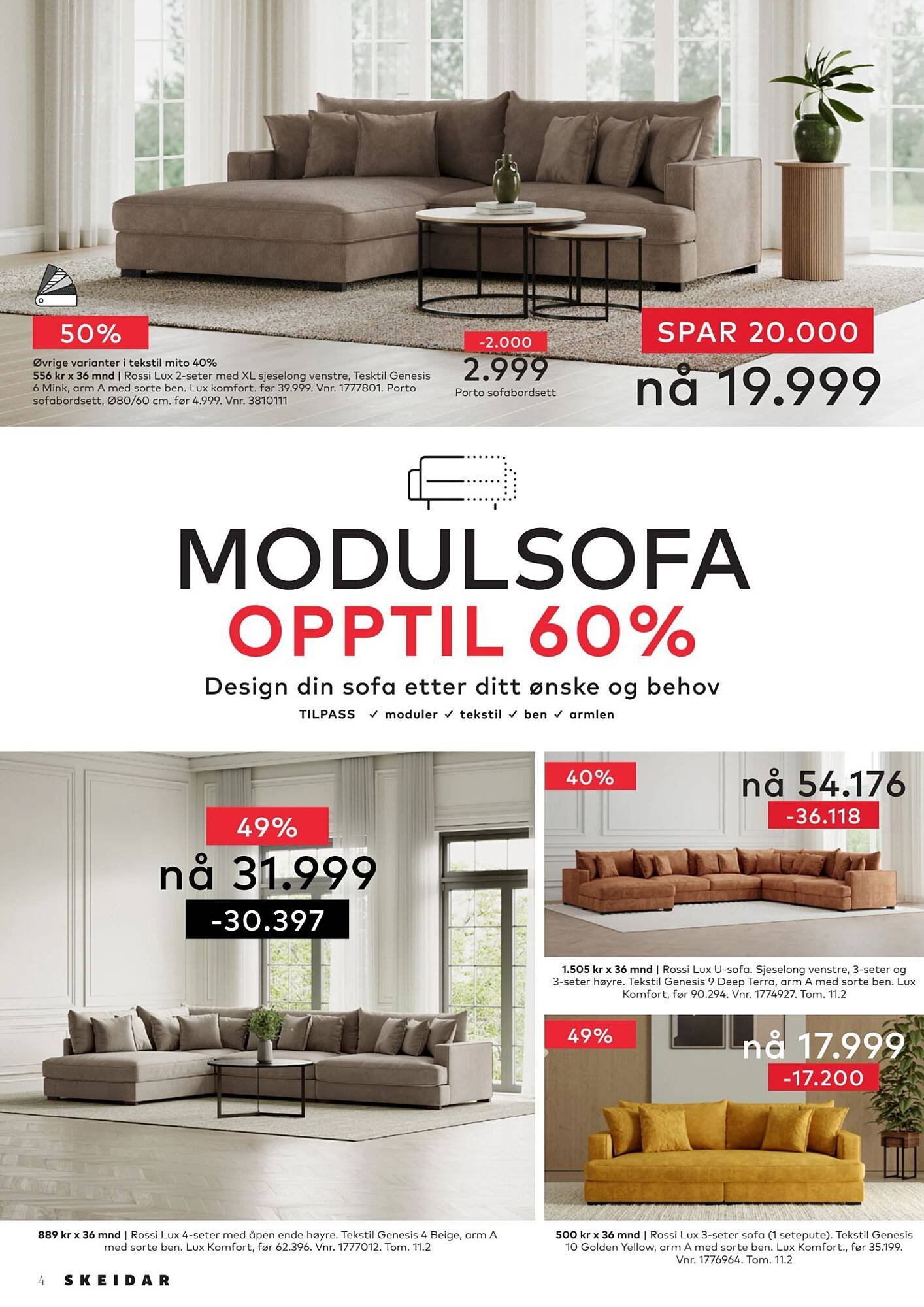 Skeidar kundeavis (2026-01-19 - 2026-01-26)