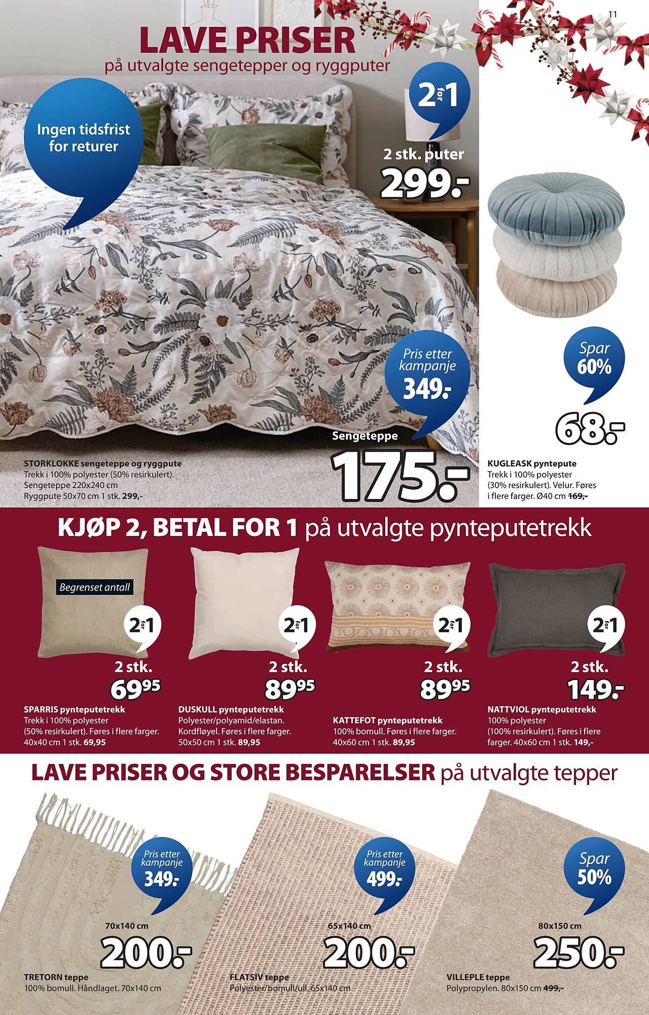 JYSK kundeavis (2025-12-15 - 2025-12-23)