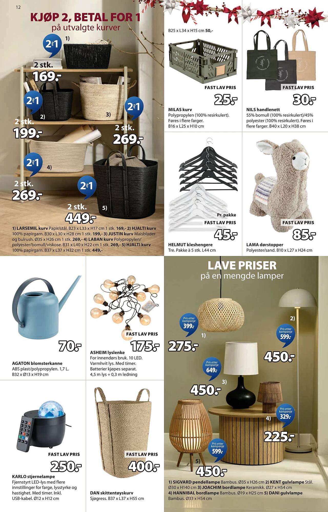 JYSK kundeavis (2025-12-15 - 2025-12-23)