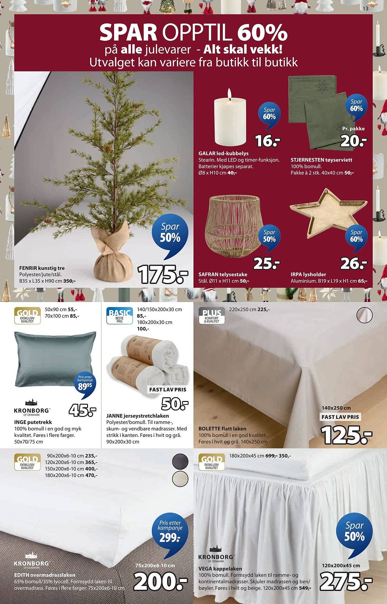 JYSK kundeavis (2025-12-15 - 2025-12-23)