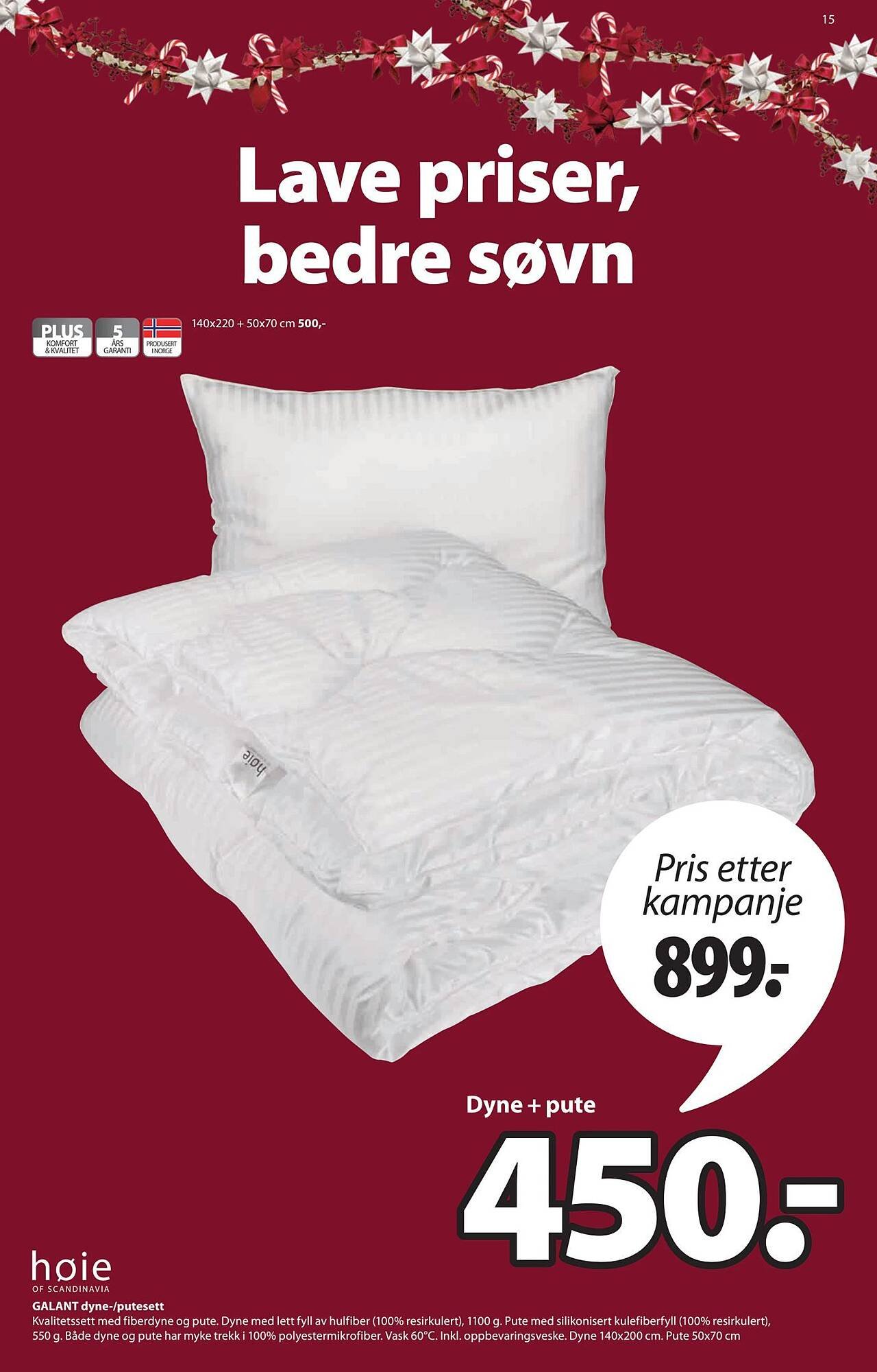 JYSK kundeavis (2025-12-15 - 2025-12-23)