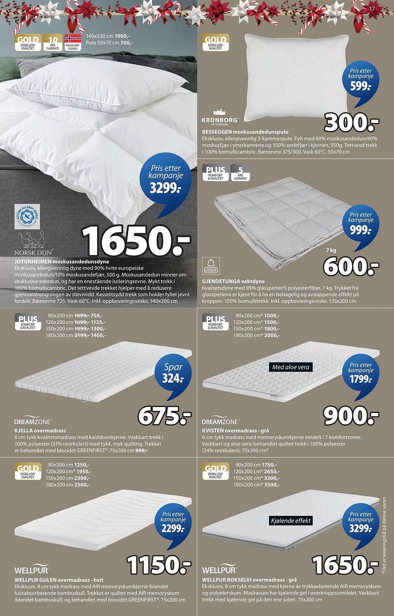 JYSK kundeavis (2025-12-15 - 2025-12-23)