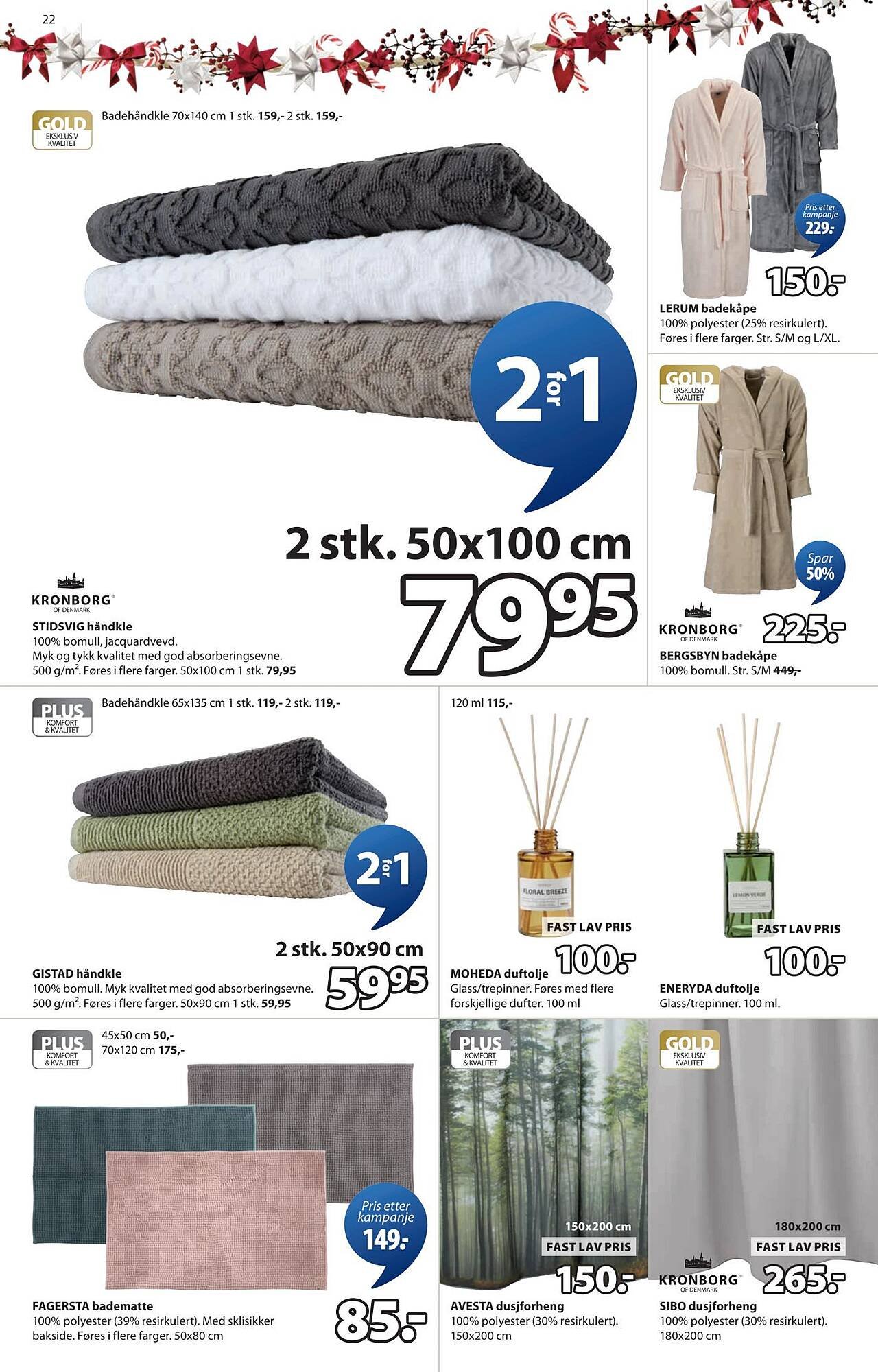 JYSK kundeavis (2025-12-15 - 2025-12-23)