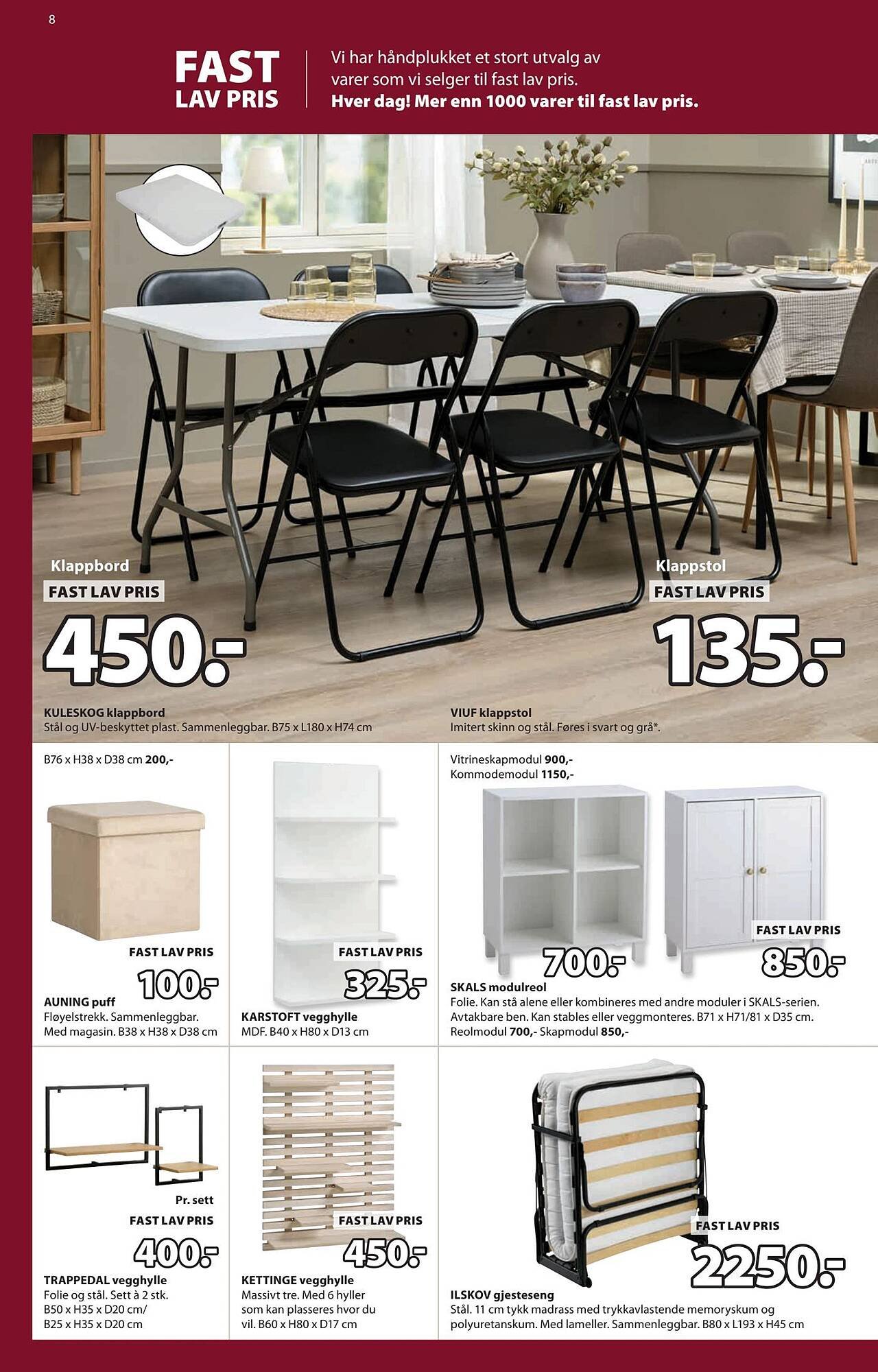 JYSK kundeavis (2025-12-15 - 2025-12-23)