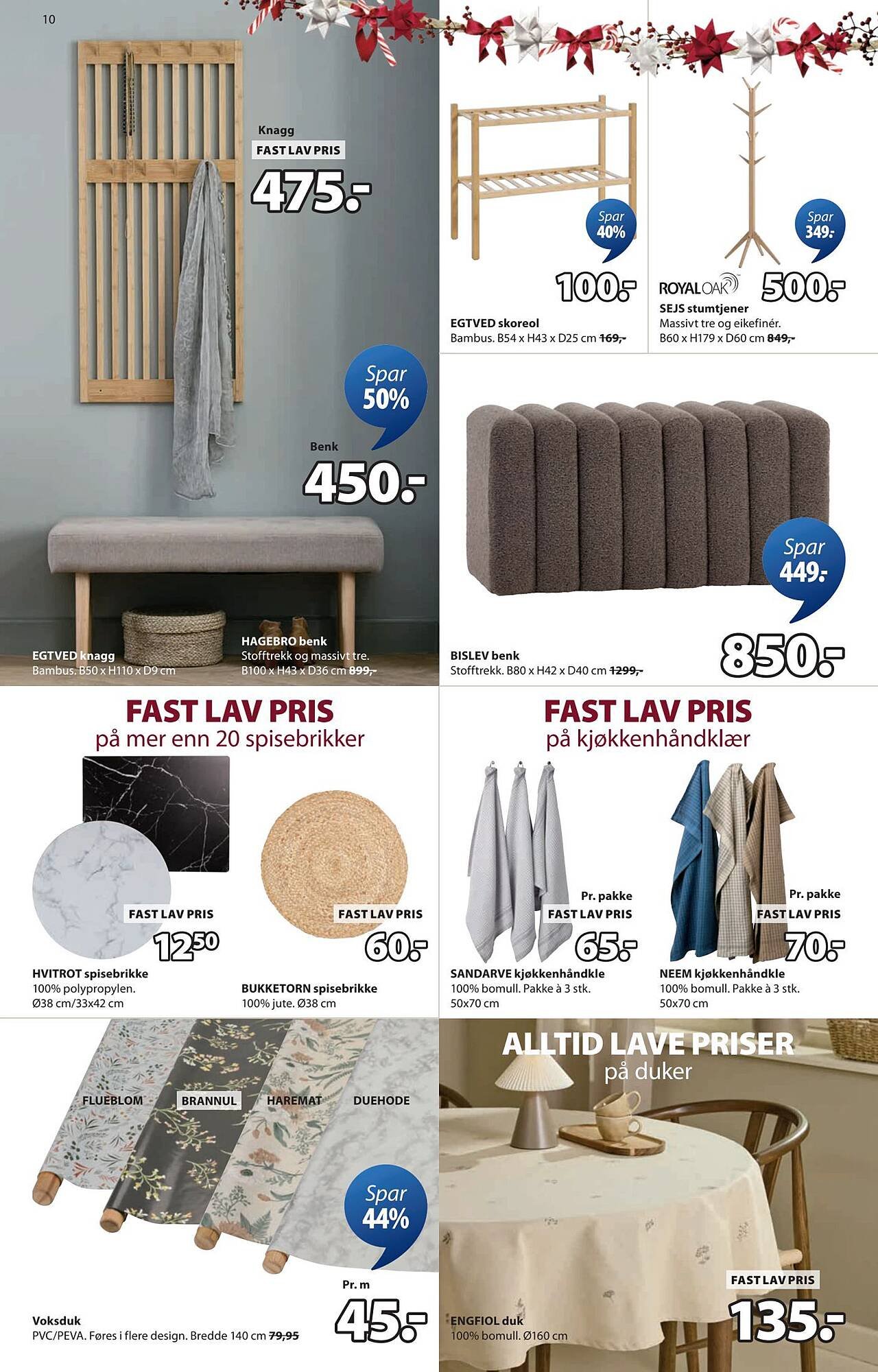 JYSK kundeavis (2025-12-15 - 2025-12-23)