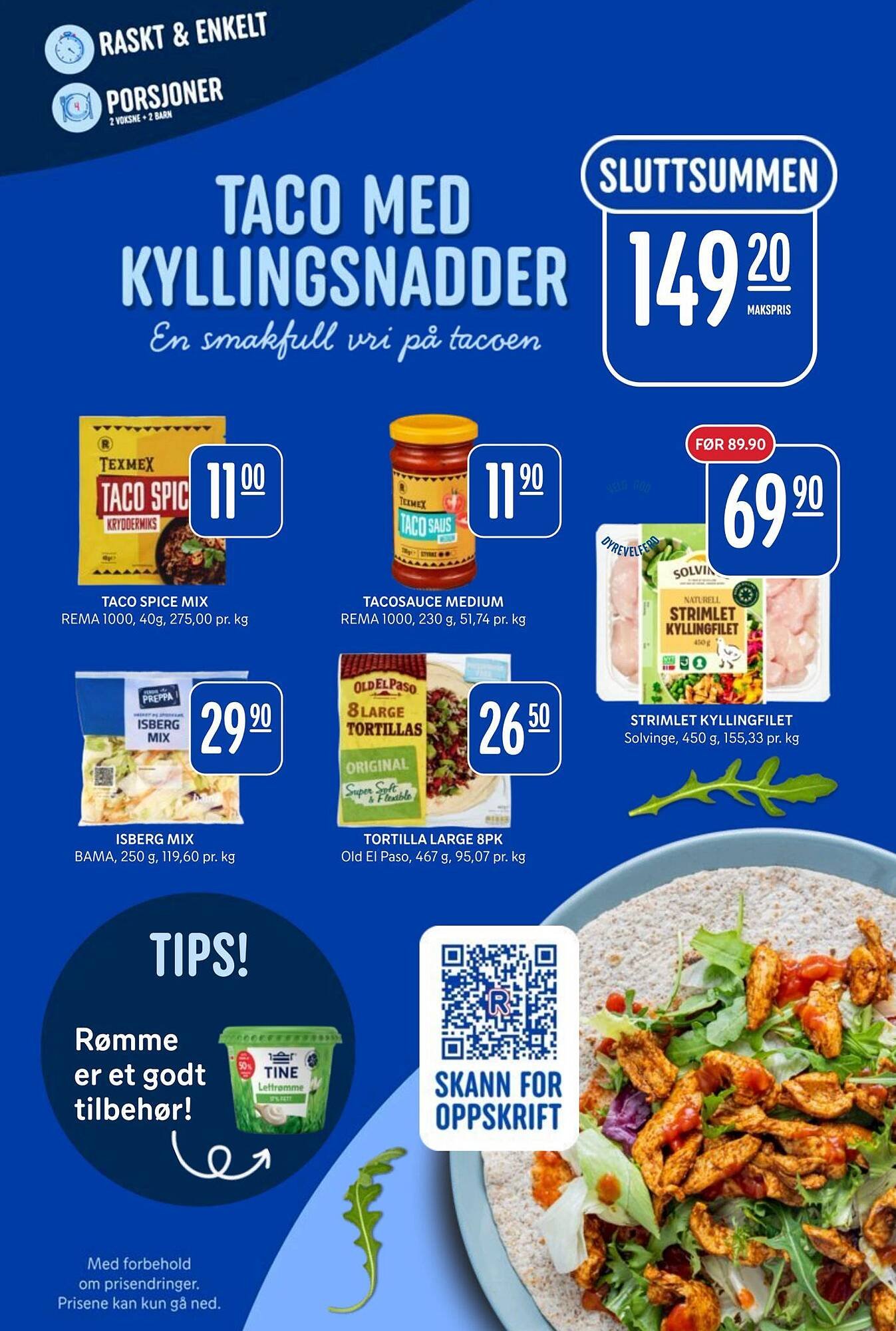 Rema 1000 kundeavis (2026-02-16 - 2026-02-22)