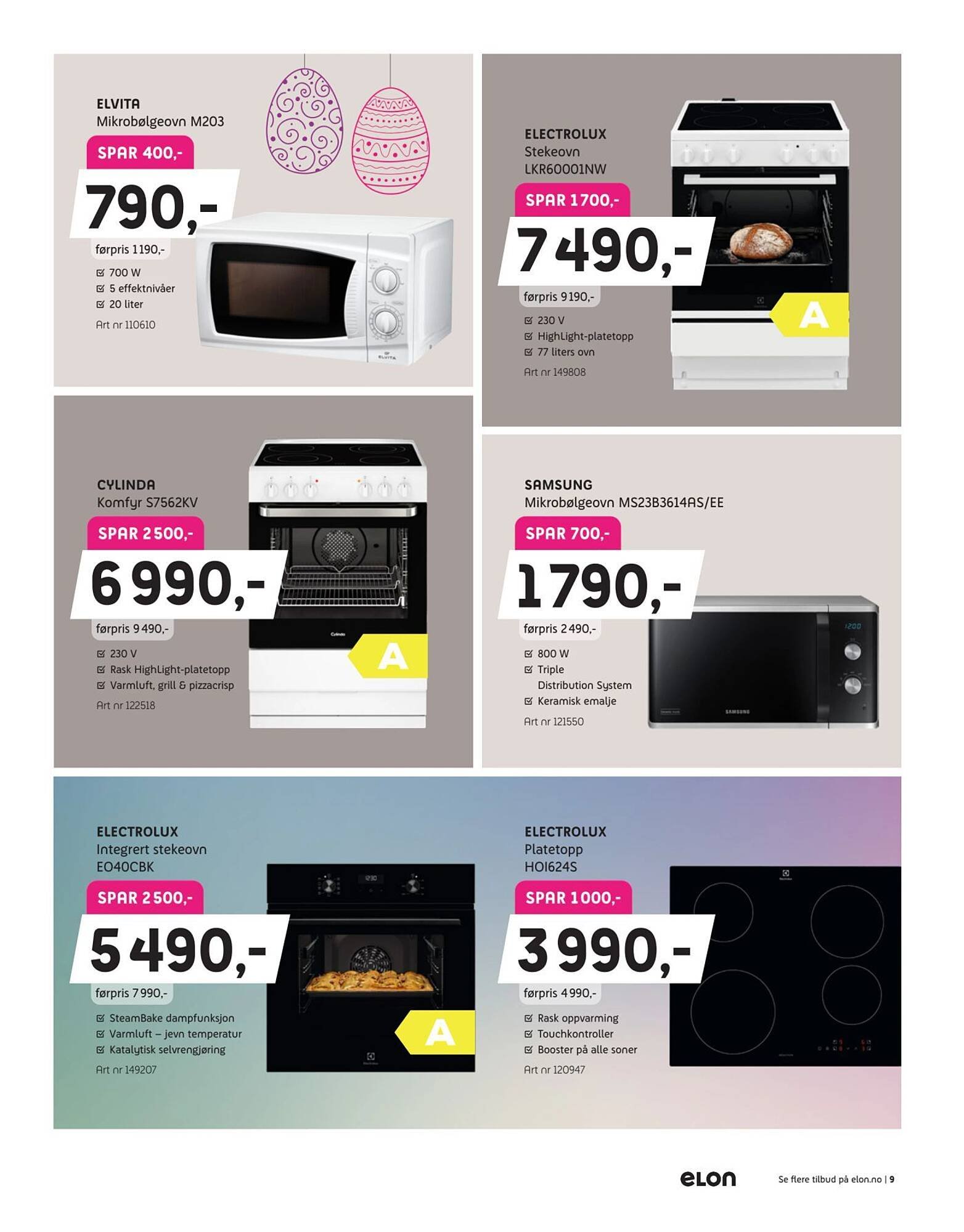 ELON kundeavis (2026-03-23 - 2026-04-12)