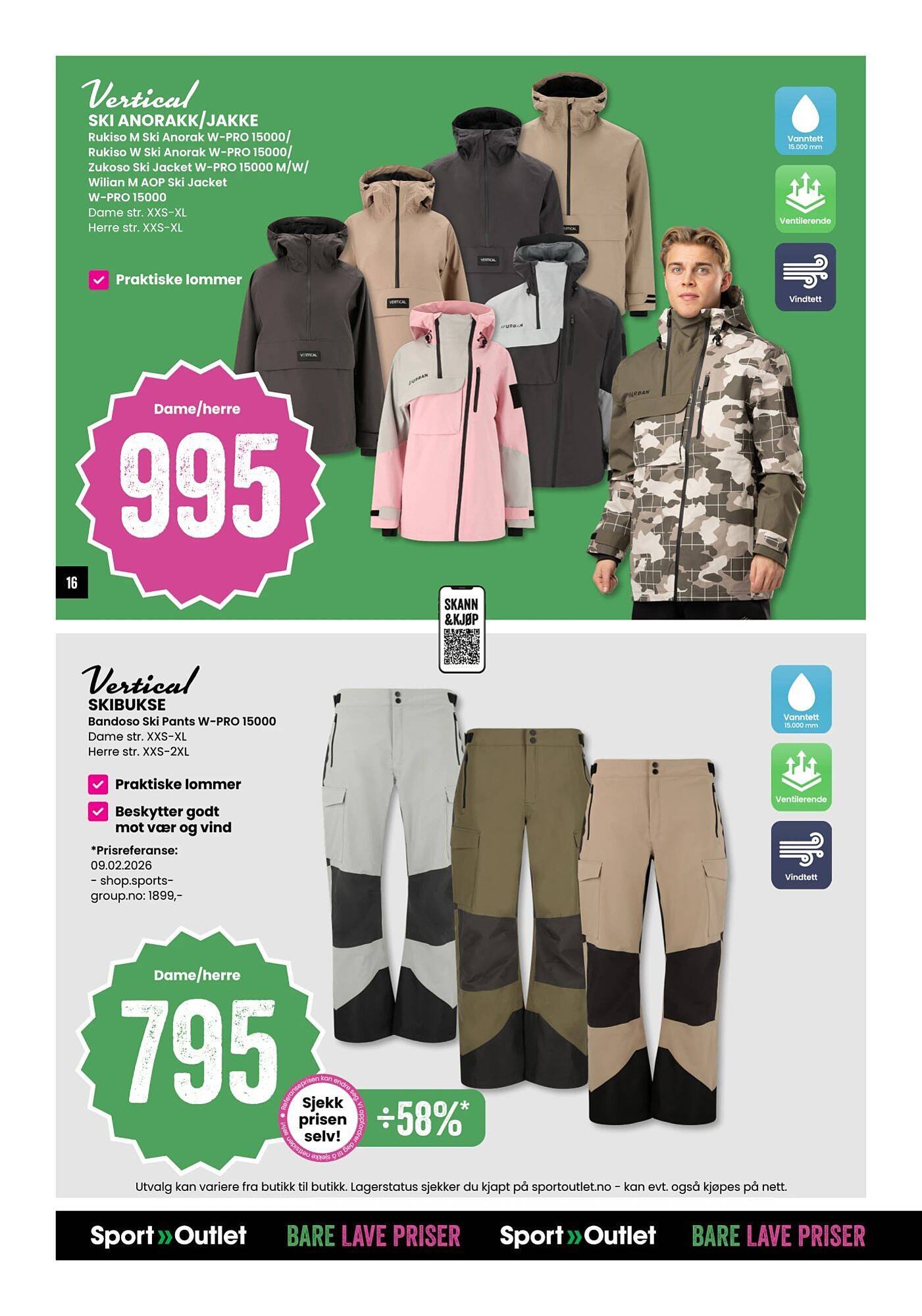 Sport Outlet kundeavis (2026-02-24 - 2026-03-09)