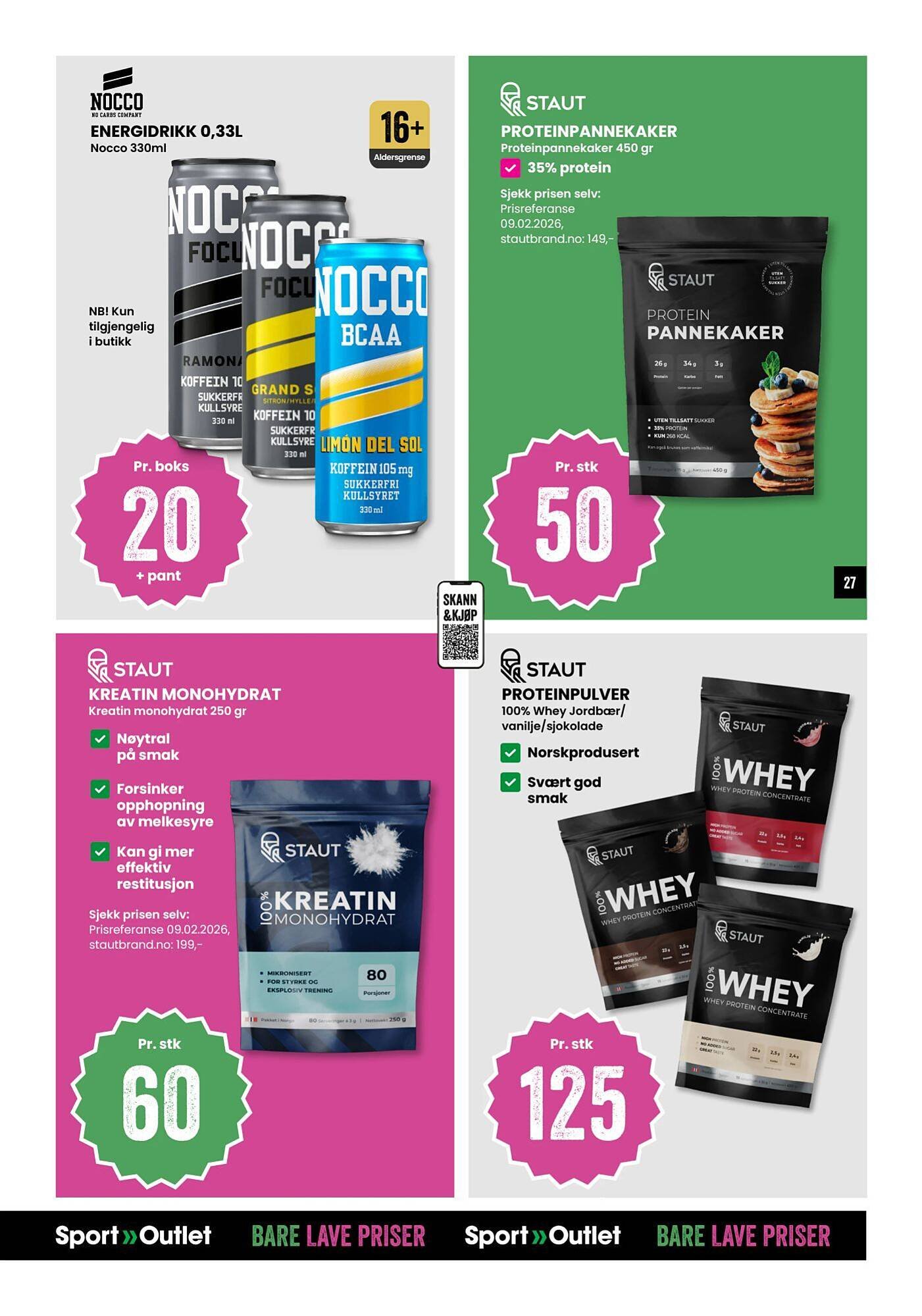 Sport Outlet kundeavis (2026-02-24 - 2026-03-09)