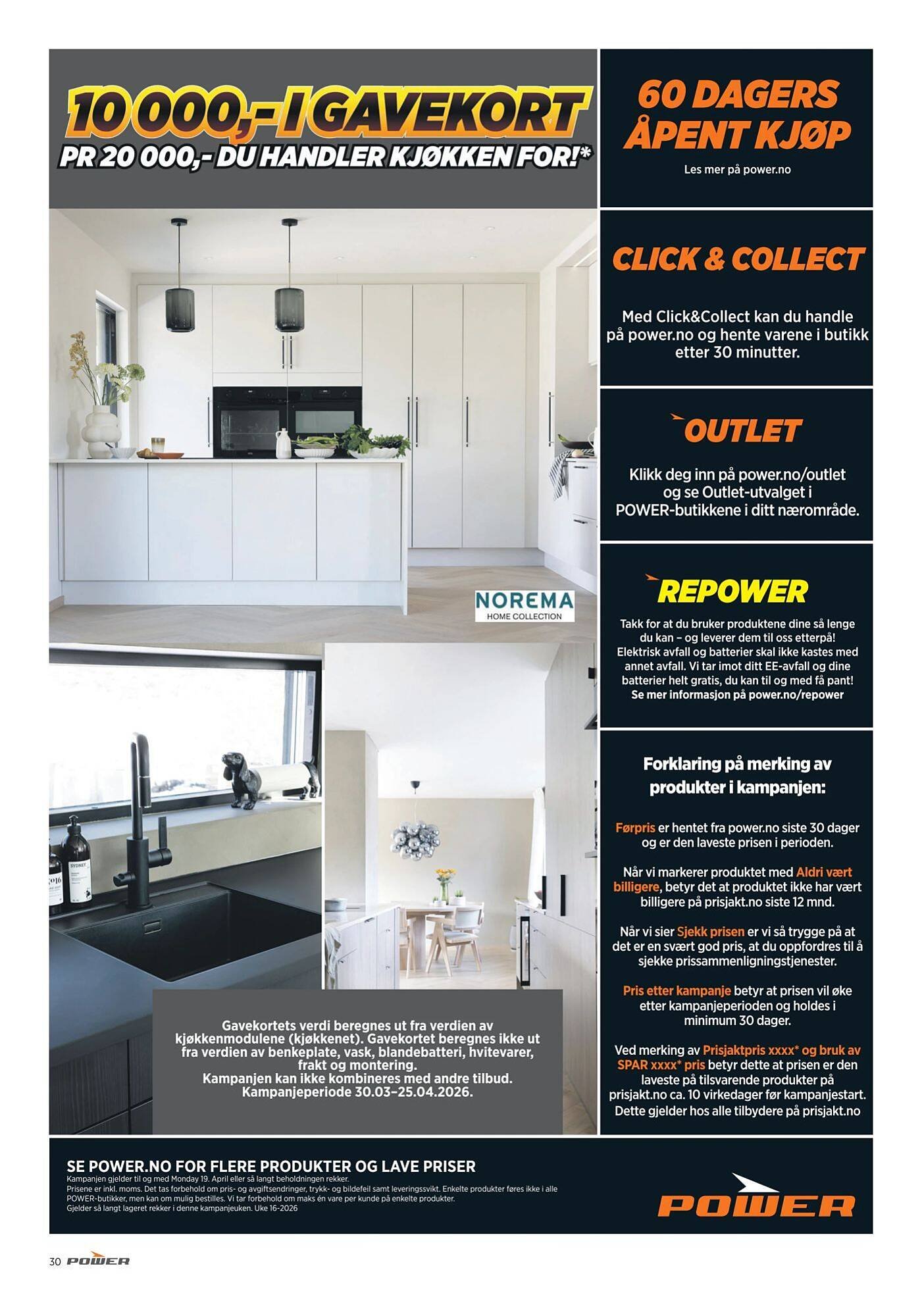 POWER kundeavis (2026-04-13 - 2026-04-20)
