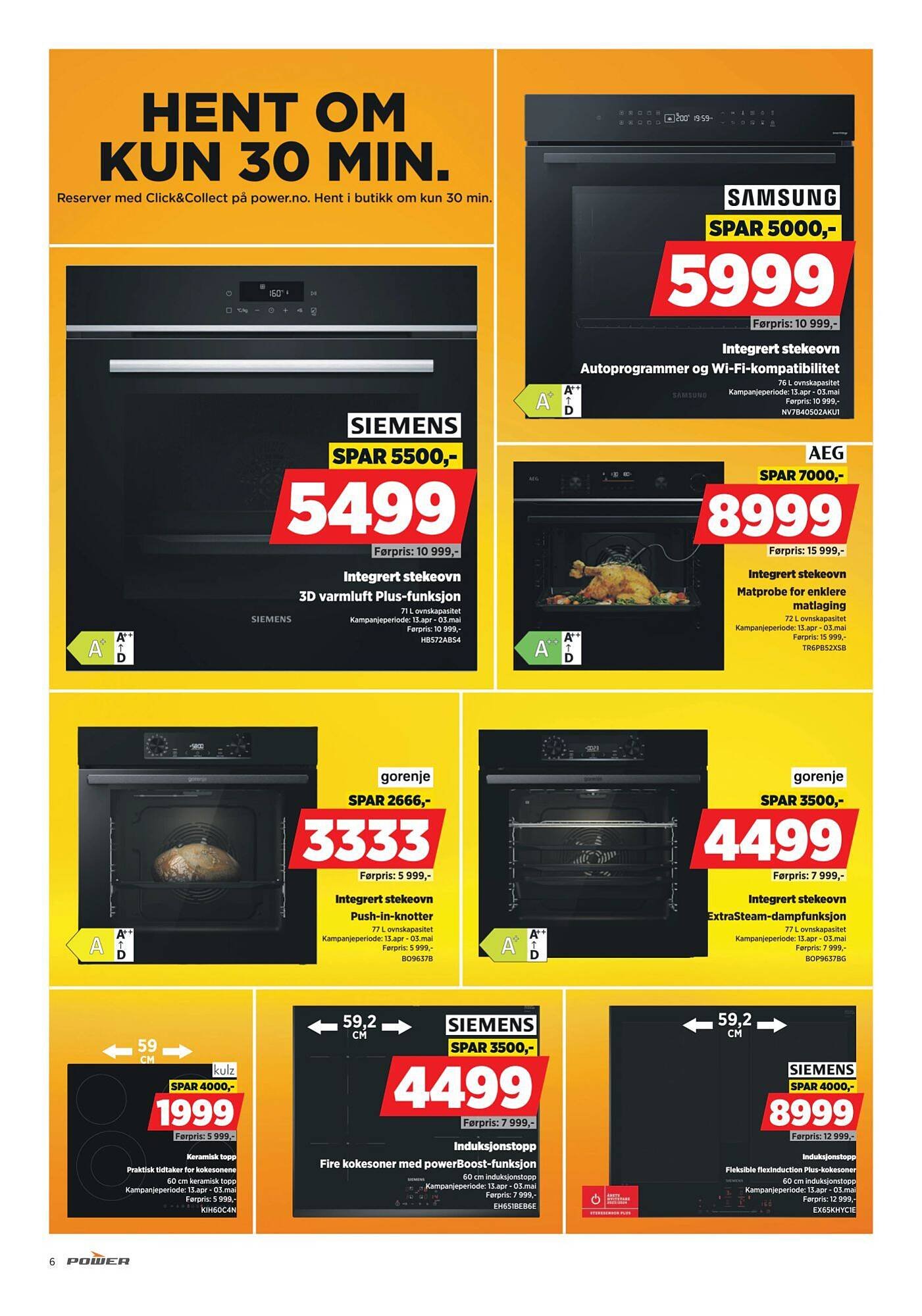 POWER kundeavis (2026-04-13 - 2026-04-20)