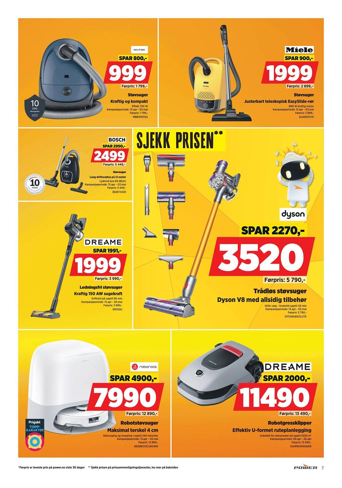 POWER kundeavis (2026-04-13 - 2026-04-20)