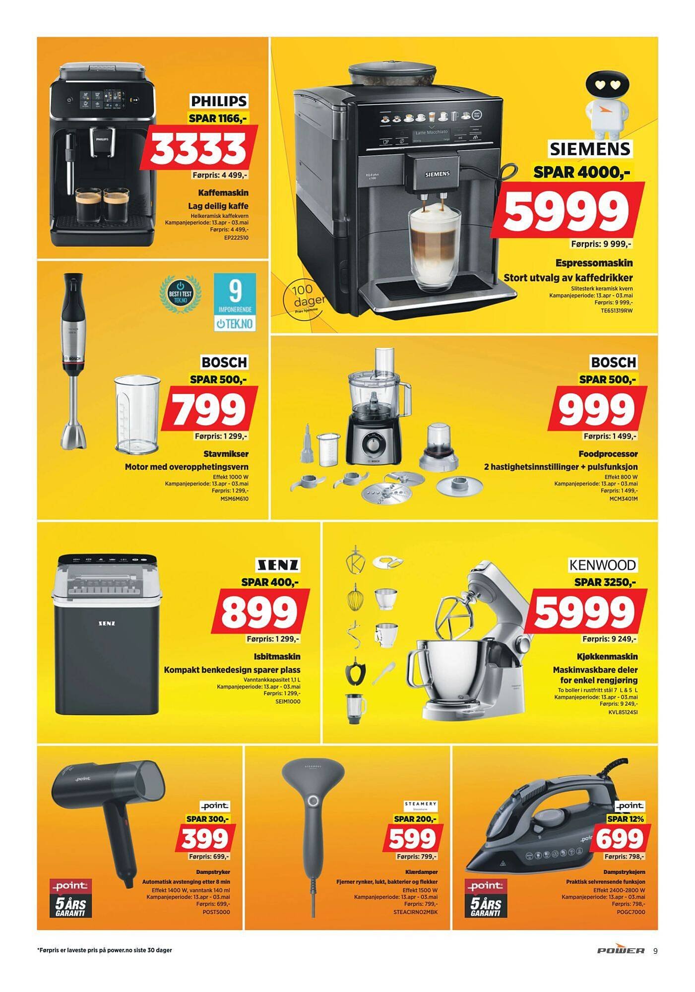 POWER kundeavis (2026-04-13 - 2026-04-20)