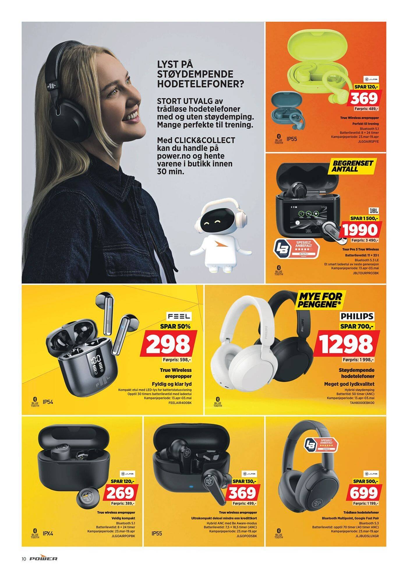 POWER kundeavis (2026-04-13 - 2026-04-20)