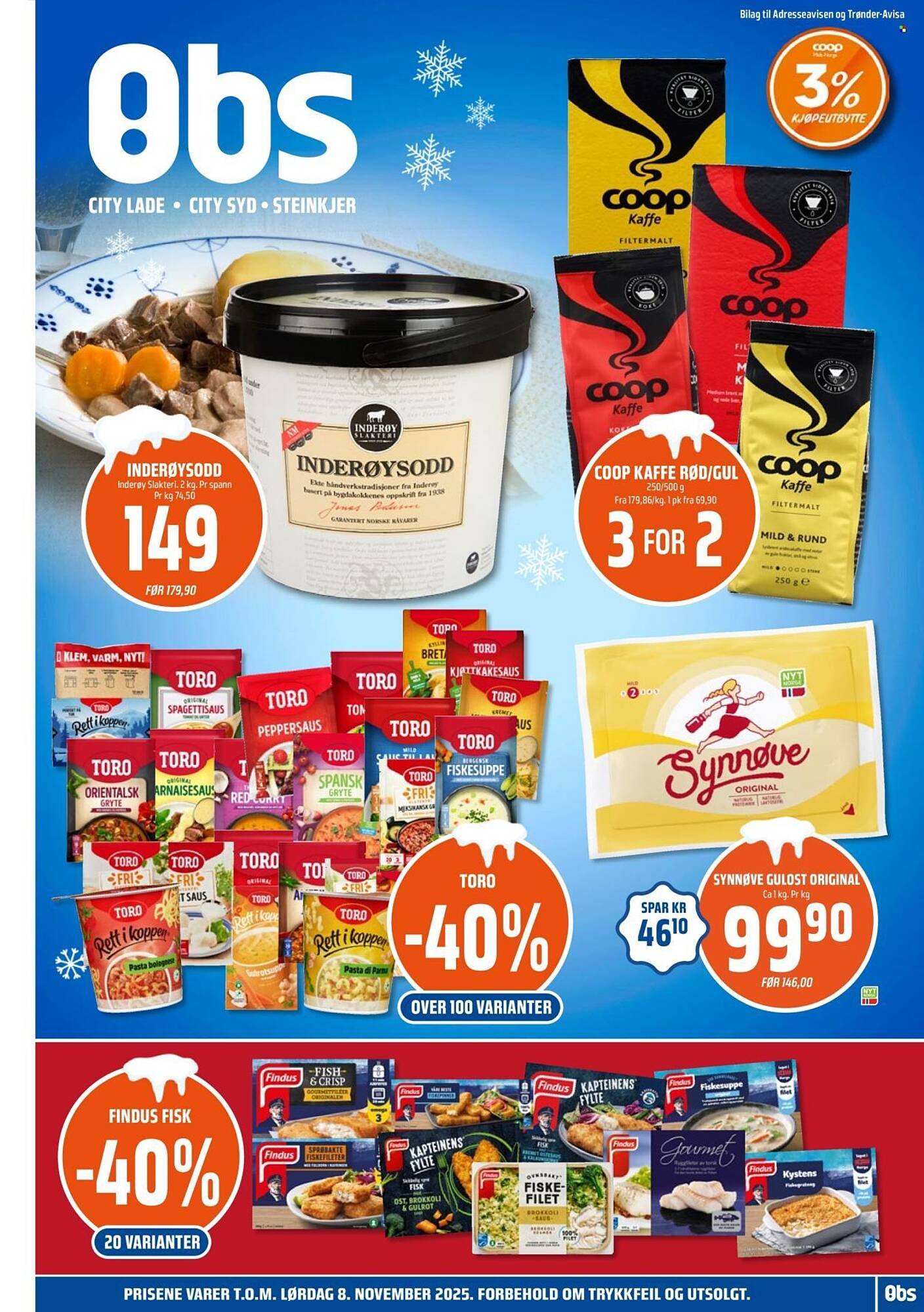 Coop Obs kundeavis (2025-11-02 - 2025-11-08)