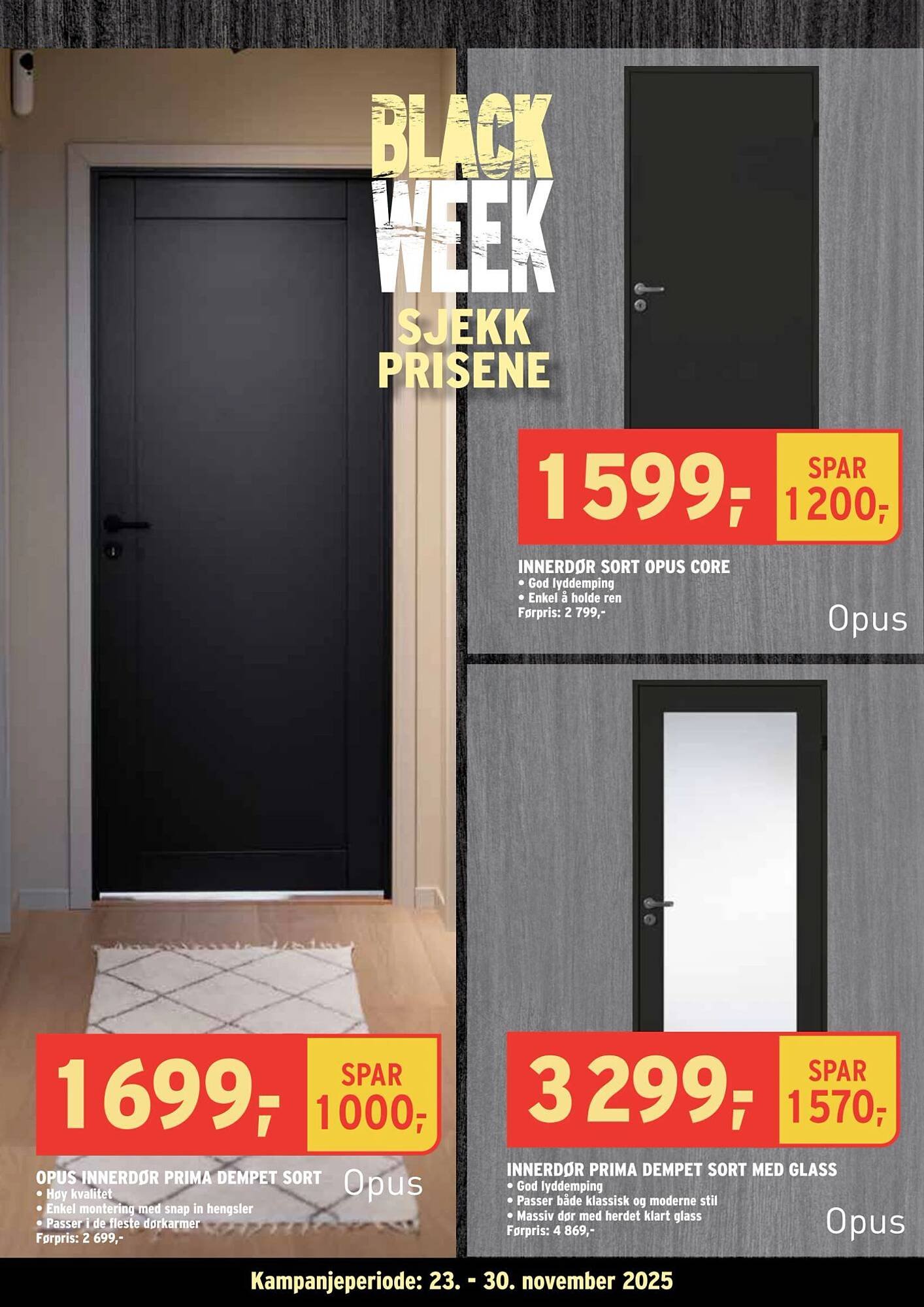 Montér kundeavis (2025-11-23 - 2025-11-30)