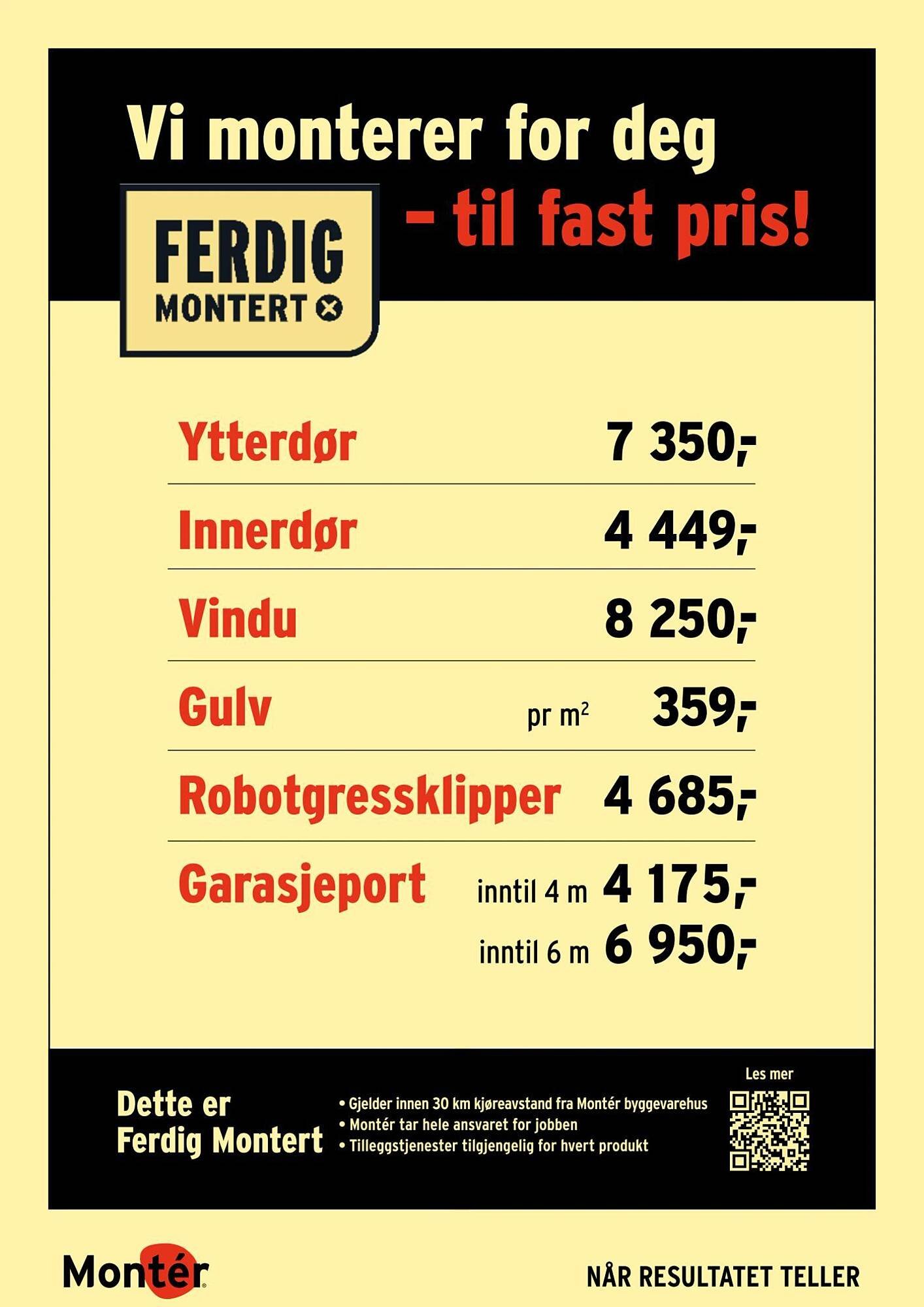 Montér kundeavis (2025-11-23 - 2025-11-30)