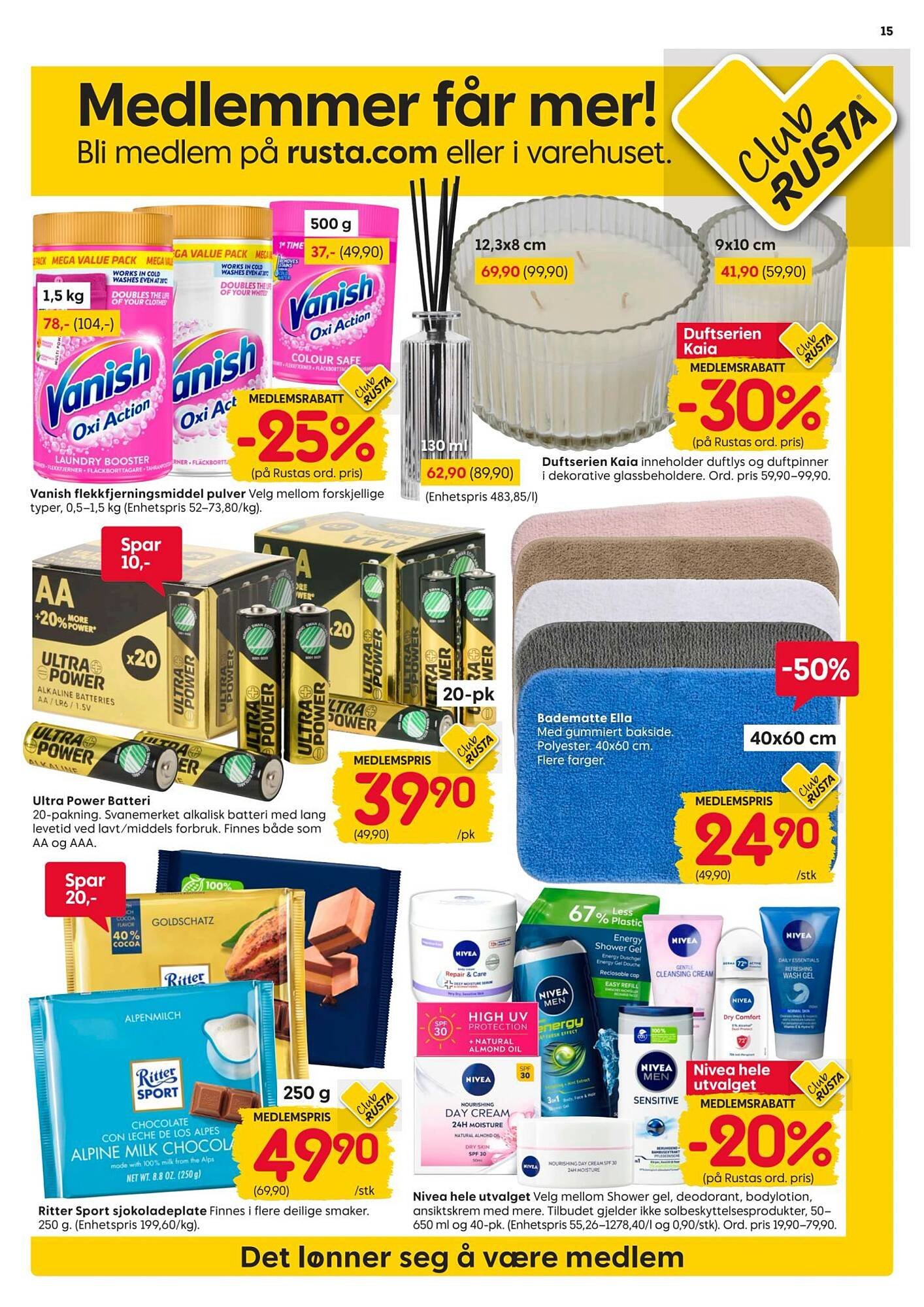 Rusta kundeavis (2026-03-15 - 2026-03-16)