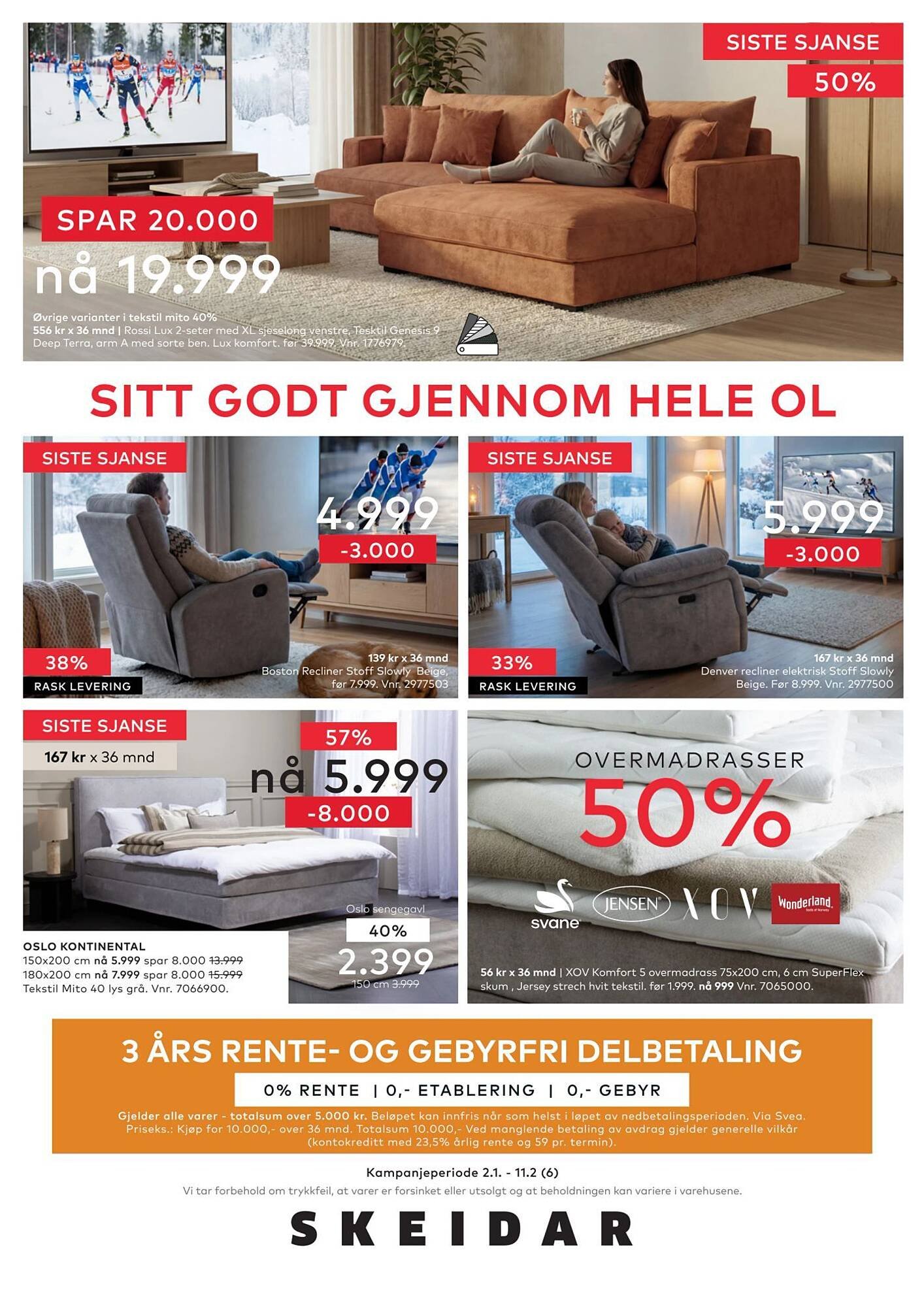 Skeidar kundeavis (2026-01-30 - 2026-02-12)