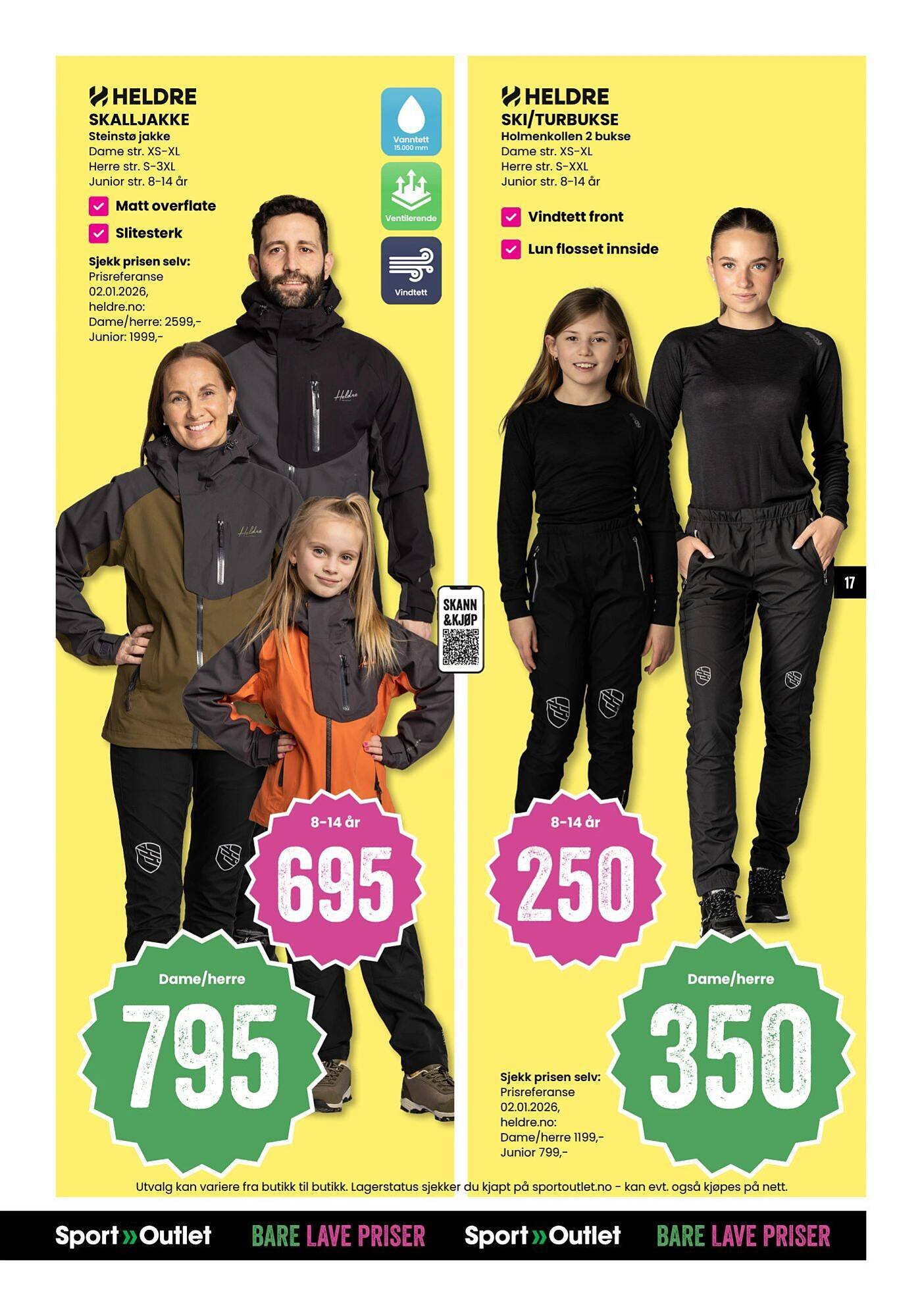 Sport Outlet kundeavis (2026-01-20 - 2026-02-02)