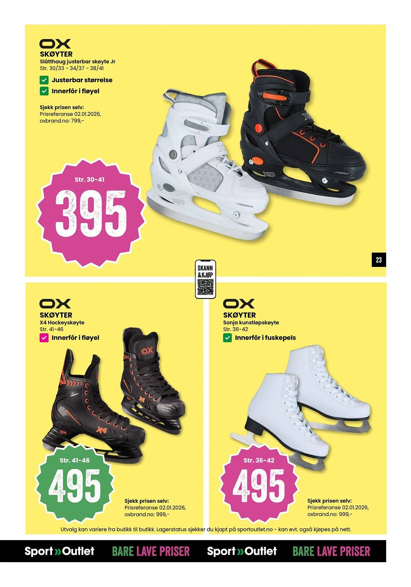 Sport Outlet kundeavis (2026-01-20 - 2026-02-02)