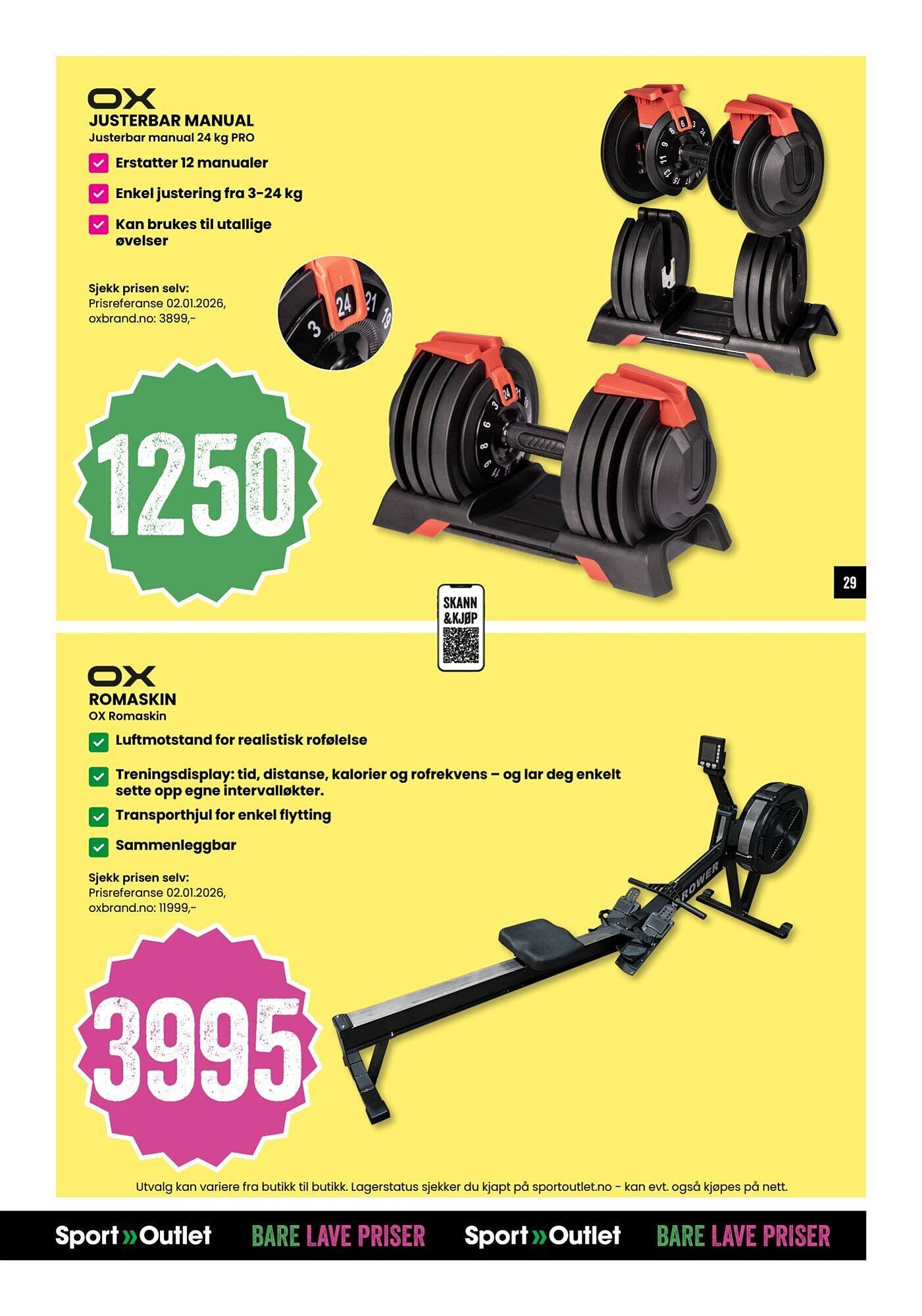 Sport Outlet kundeavis (2026-01-20 - 2026-02-02)