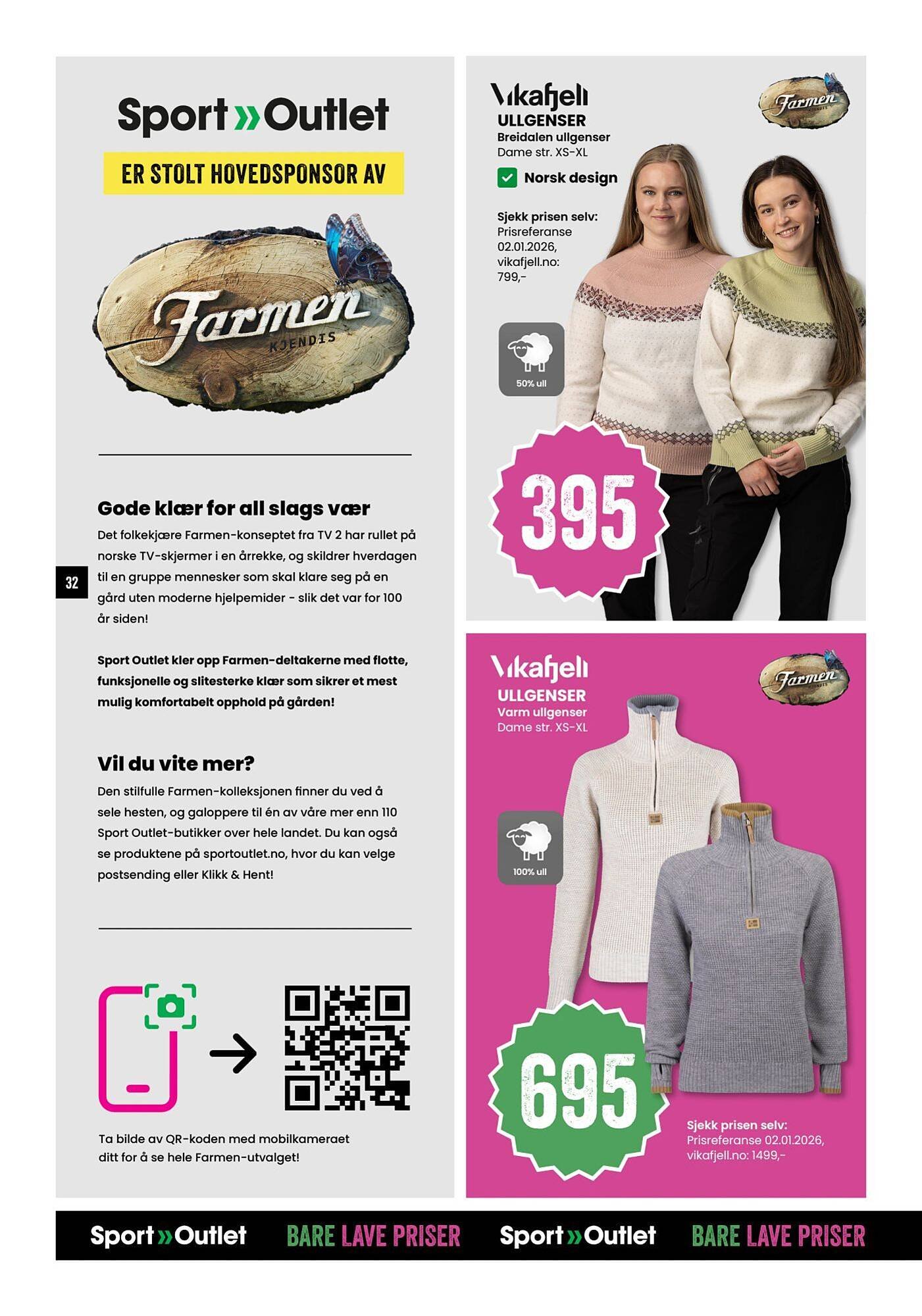 Sport Outlet kundeavis (2026-01-20 - 2026-02-02)