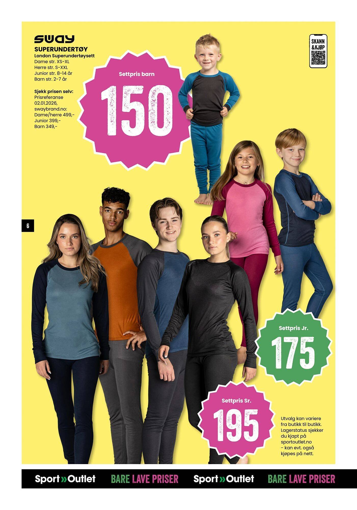 Sport Outlet kundeavis (2026-01-20 - 2026-02-02)