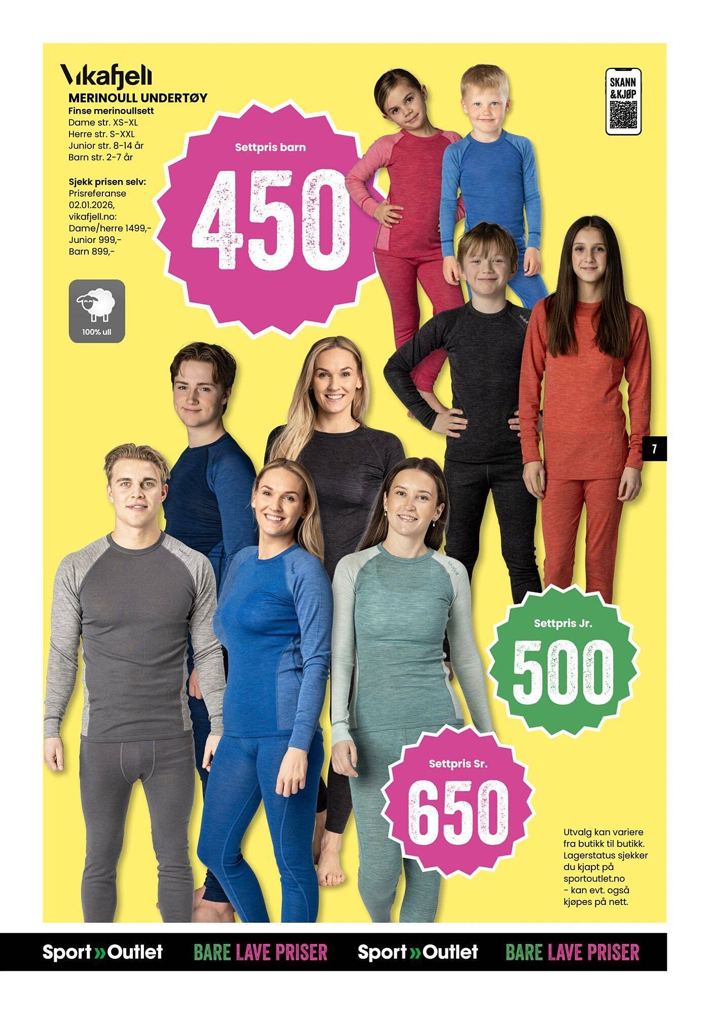 Sport Outlet kundeavis (2026-01-20 - 2026-02-02)