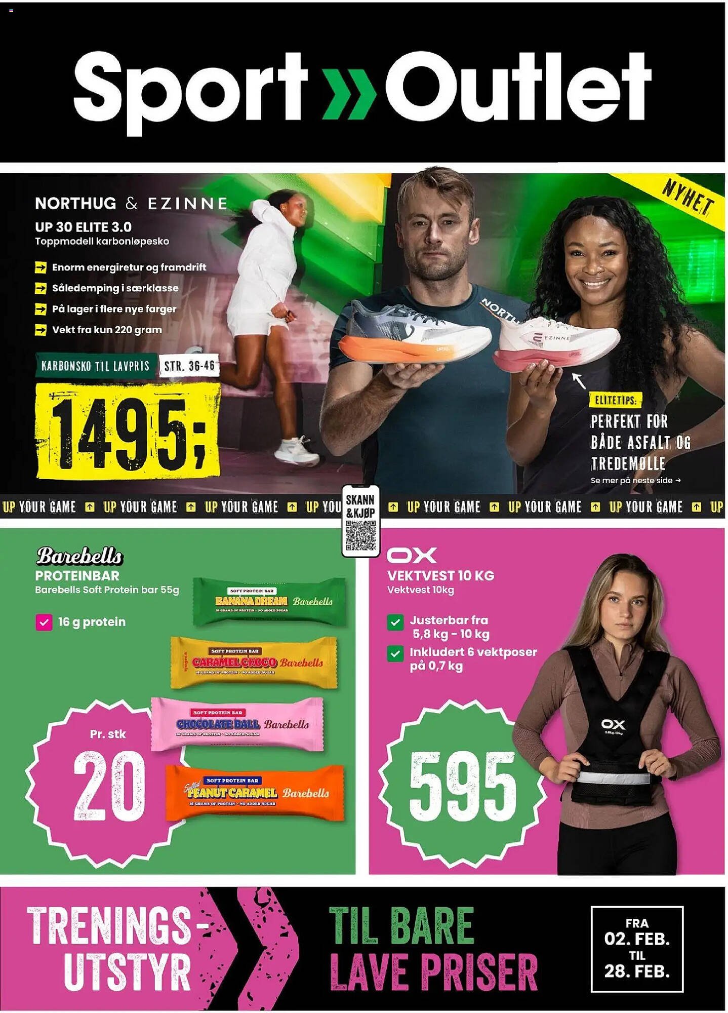 Sport Outlet kundeavis (2026-02-02 - 2026-02-28)